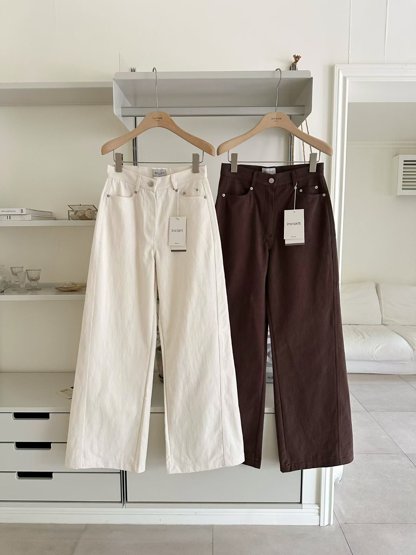 ♡黃金比例丹寧寬褲♡ (C251119)