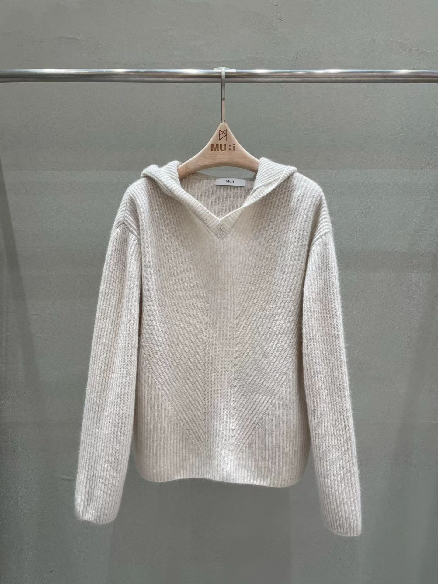 ♡氣質Oni家♡雲織柔暖立體紋連帽針織衫 (C251227)