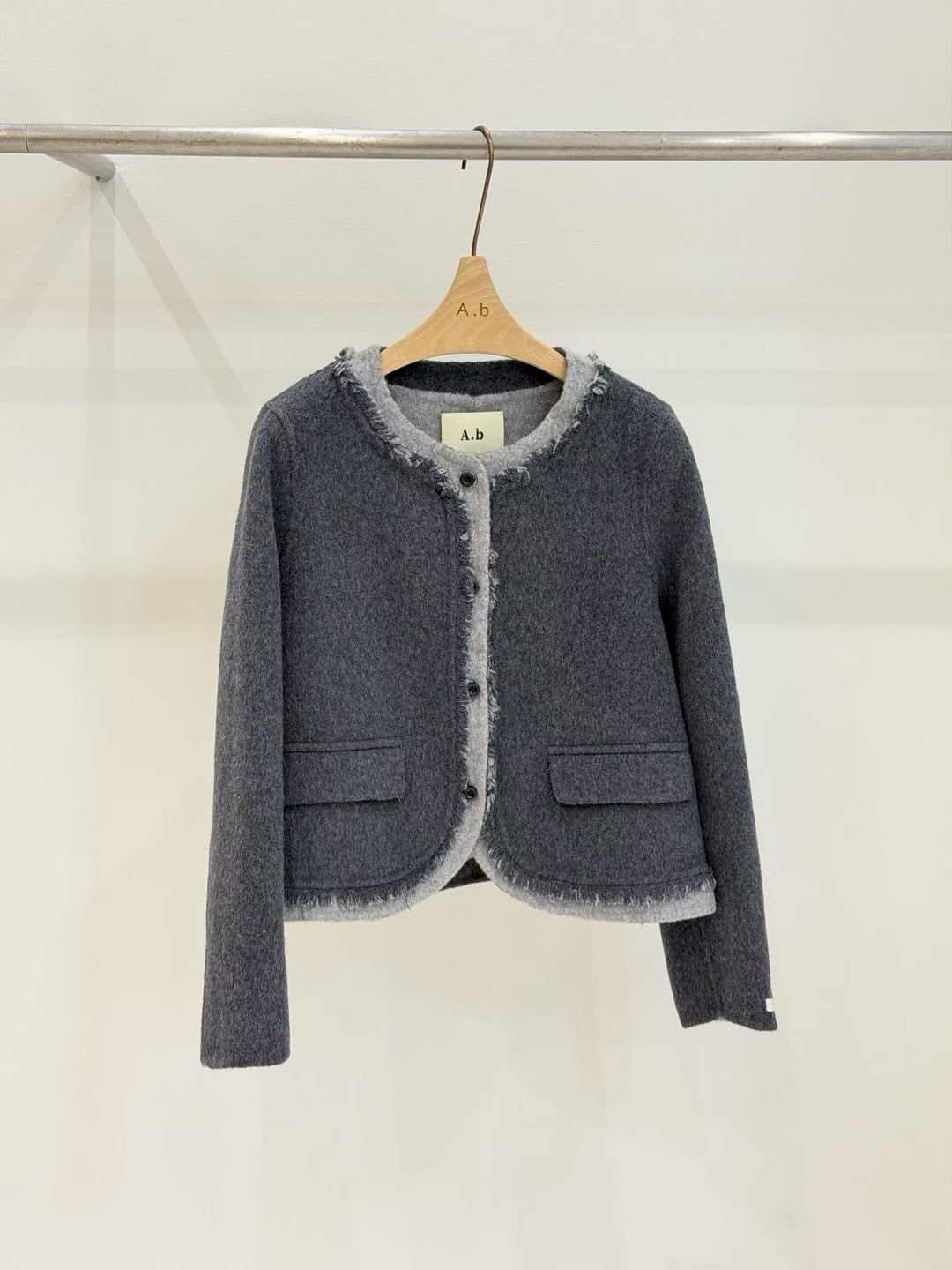 ♡法式雅緻小香流蘇邊外套♡ (C251159)