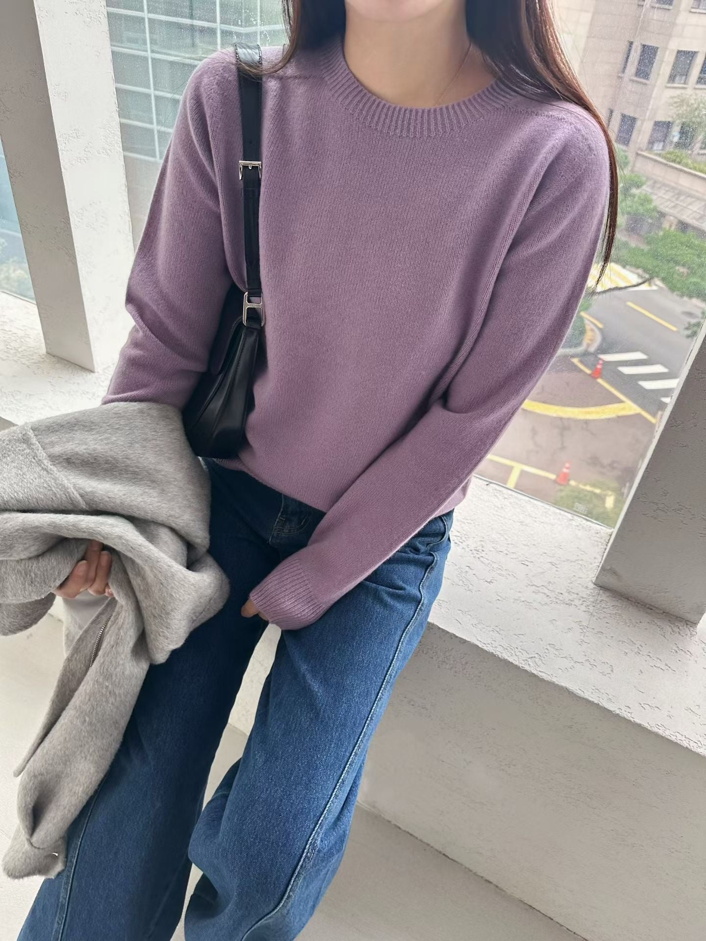 ♡極簡知性百搭羊毛針織衫♡ (C251022)