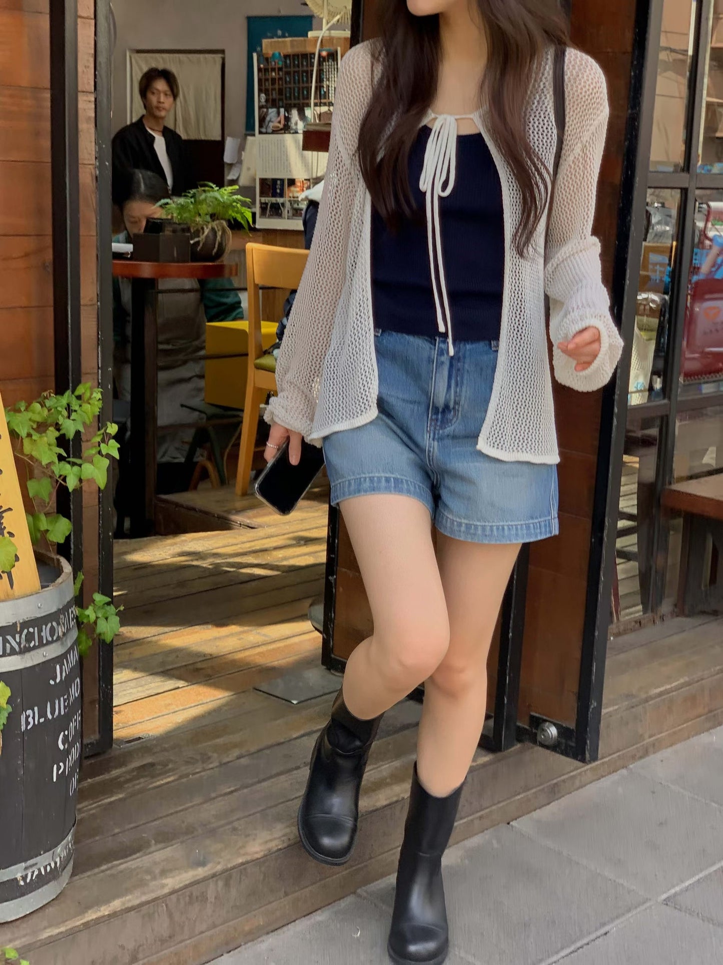 ♡夏日百搭水洗牛仔短褲♡ (C260515)