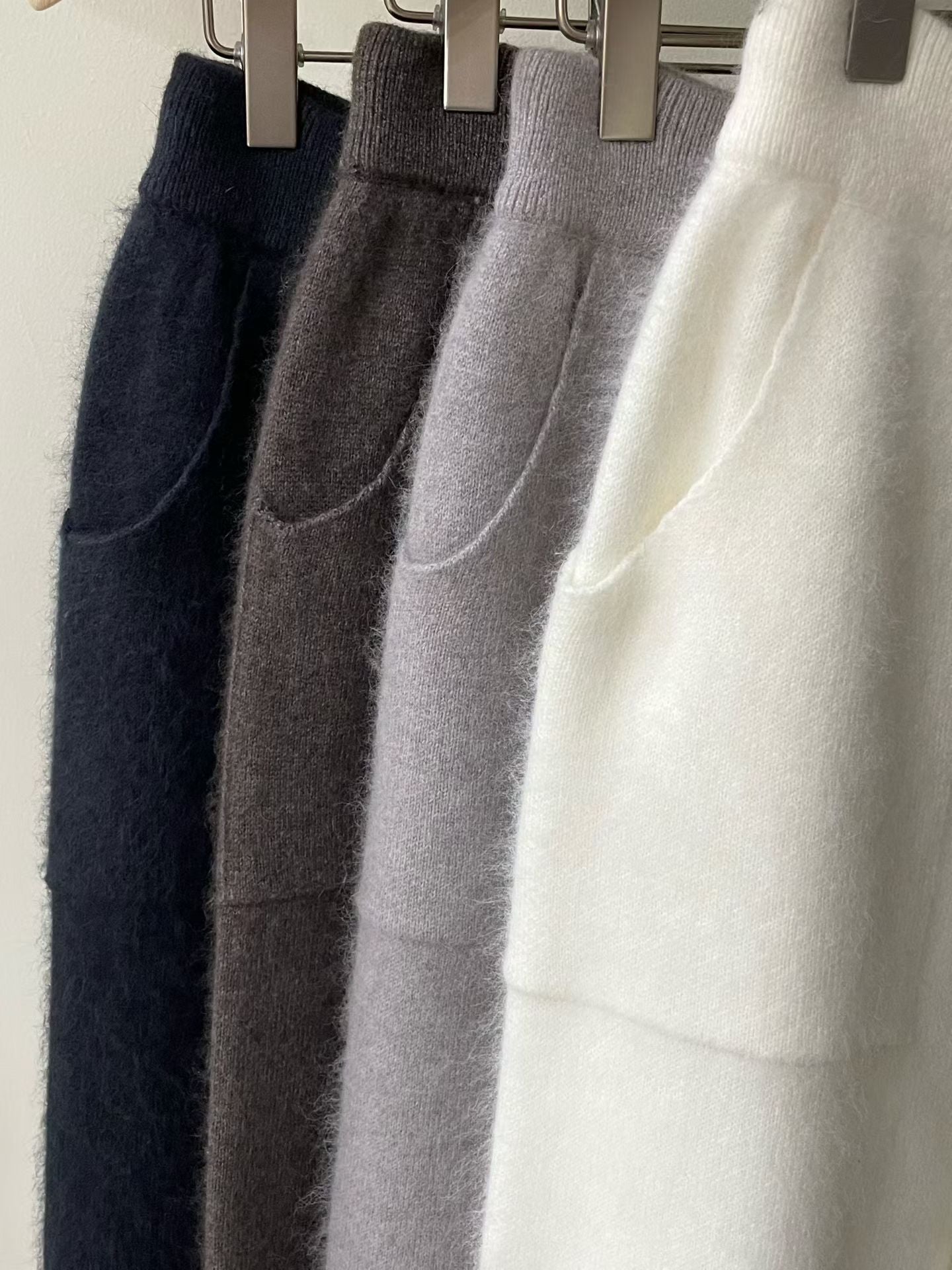 ♡冬季必備簡約毛料百搭寬褲 ♡ (C251108)