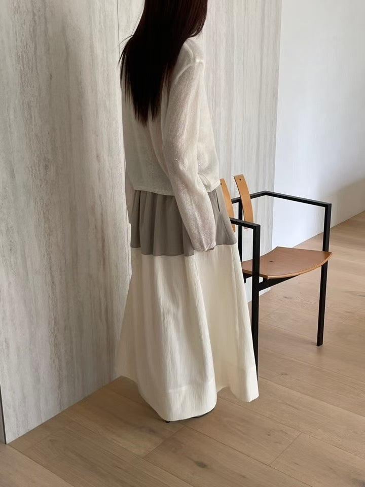 ♡閃耀輕柔雙面針織開襟衫♡ (C250802)
