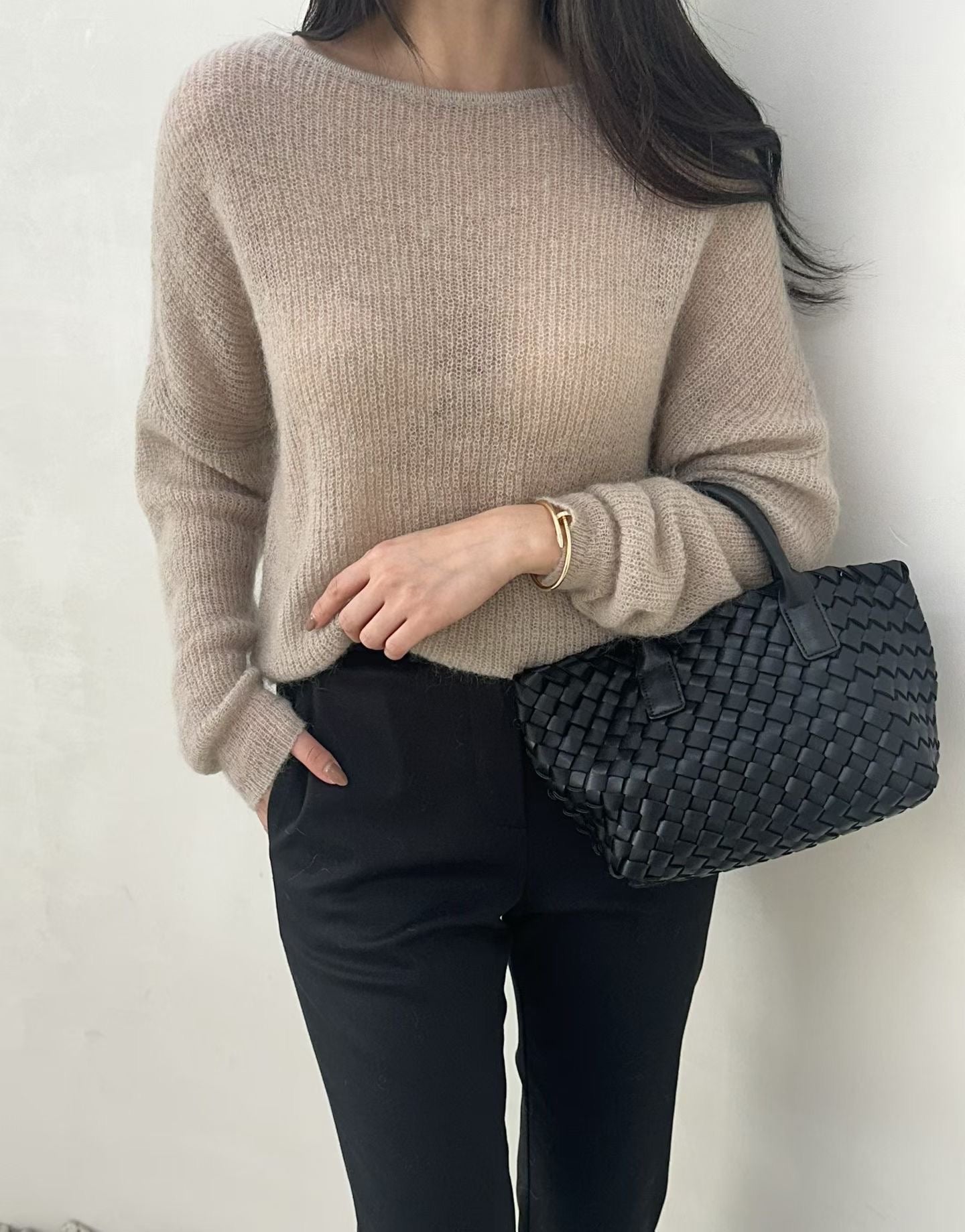 ♡簡約優雅羊毛針織衣♡ (C251046)