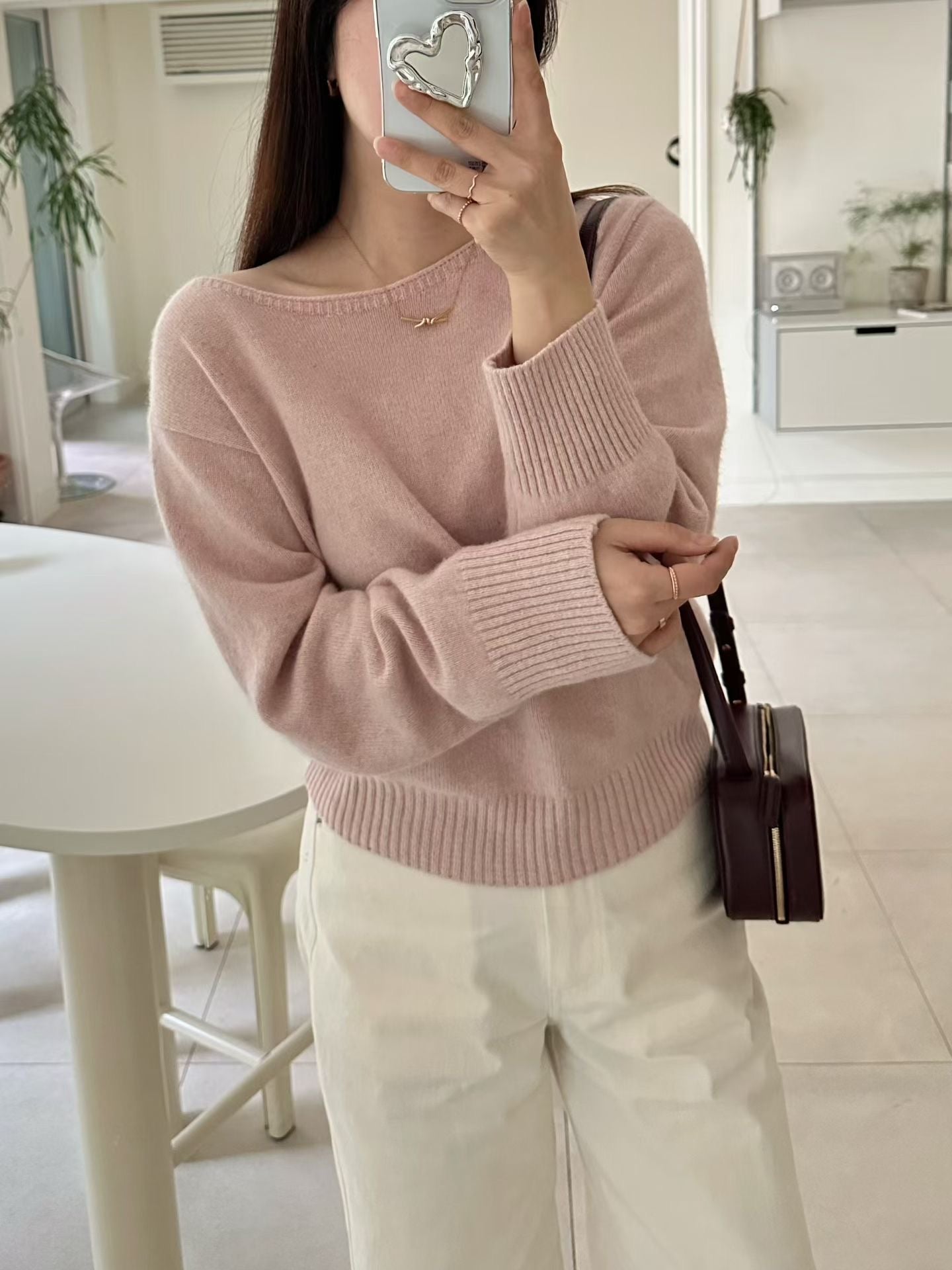 ♡輕奢船領毛衣 ♡ (C251118)