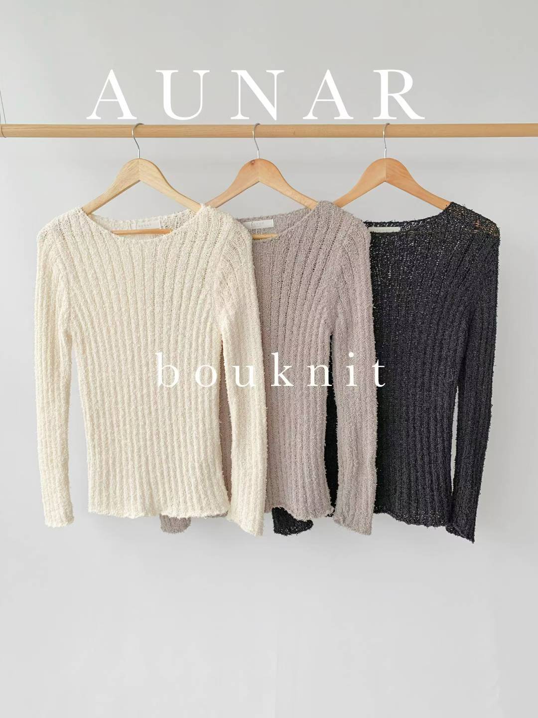 ♡顯瘦圈圈紗羅紋針織上衣♡ (C251144)