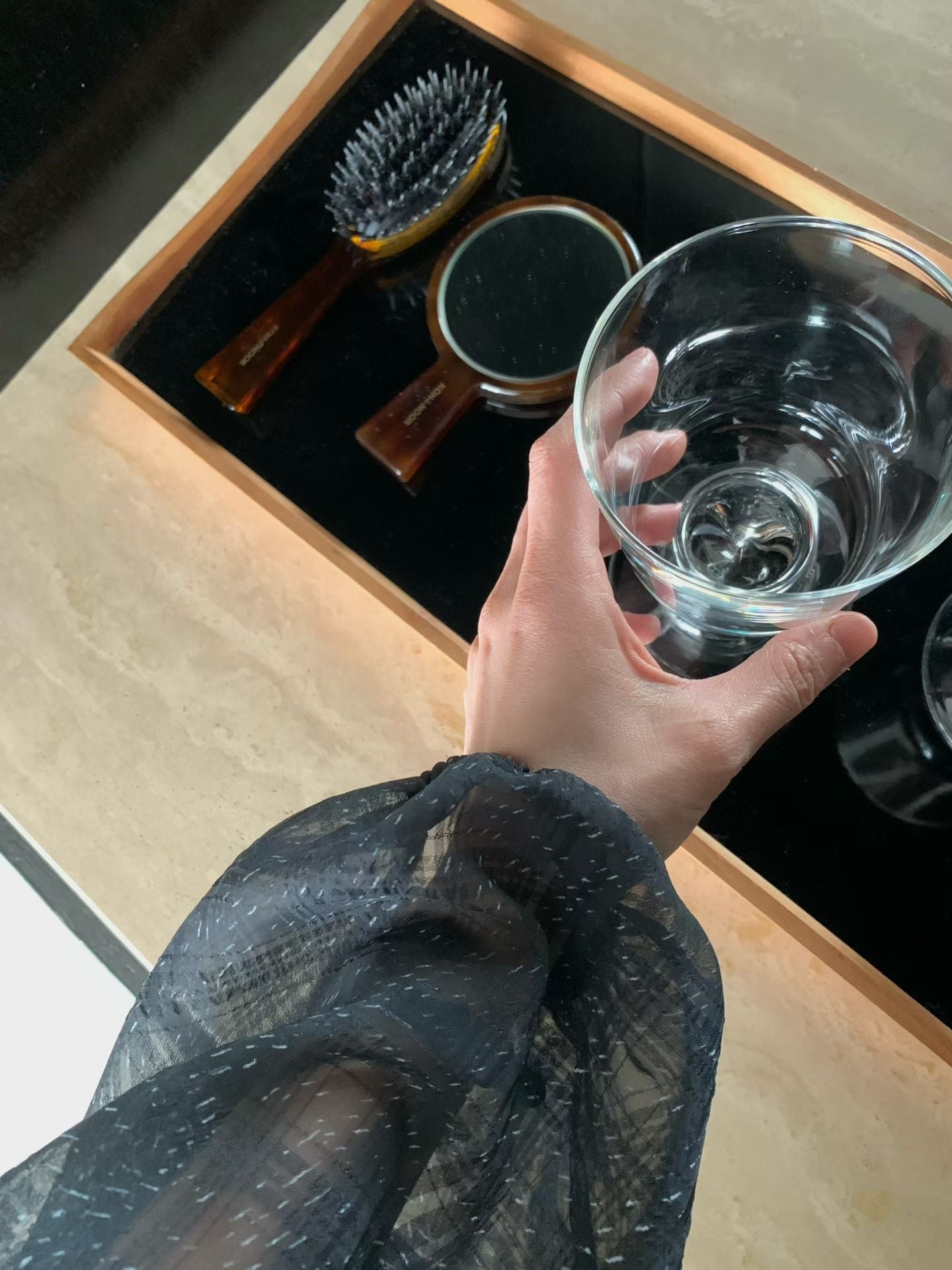 ♡仙氣修身雪紡飄逸洋裝♡ (C260553)