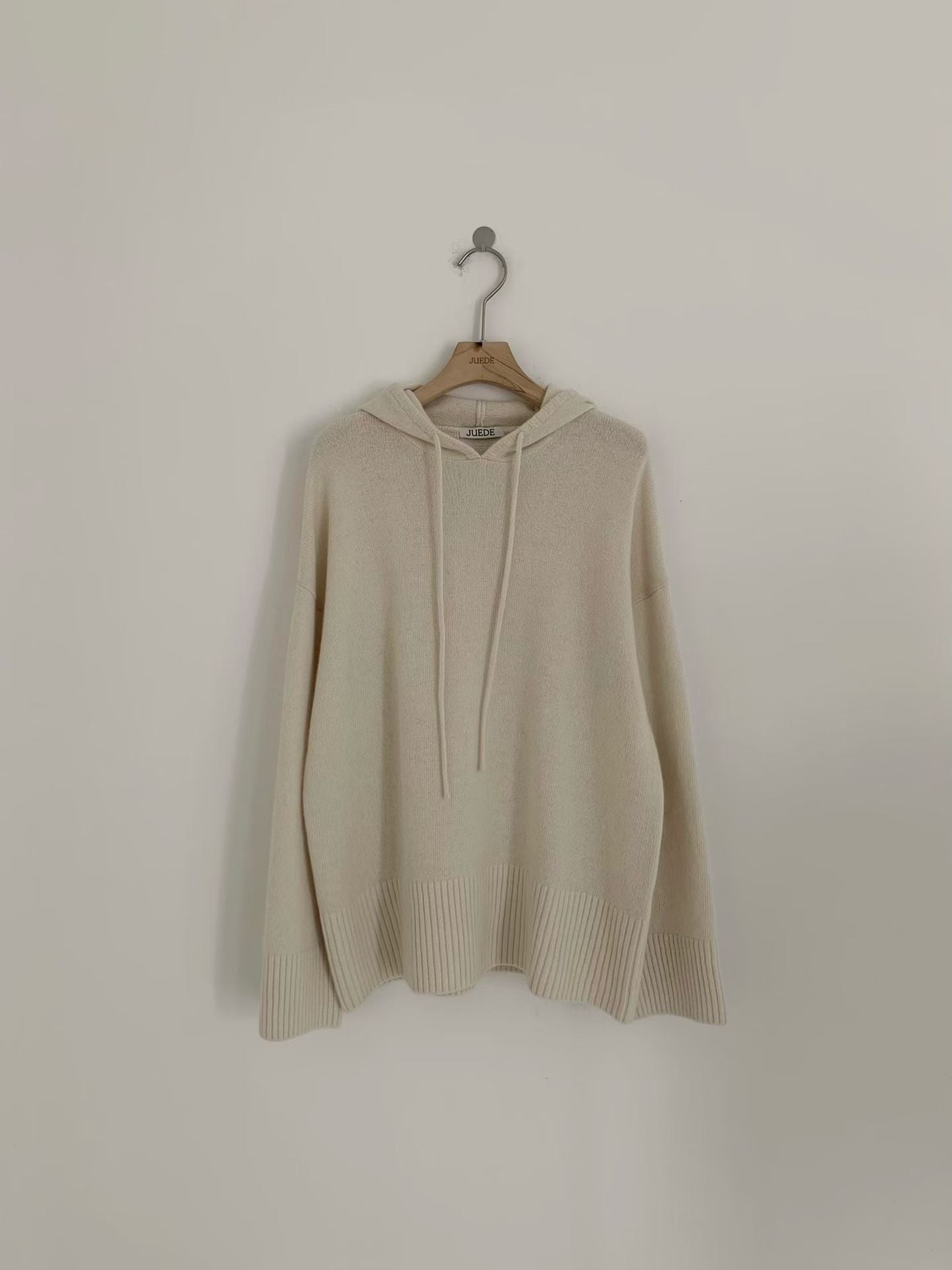 ♡法式軟糯長版連帽上衣♡ (C251241)