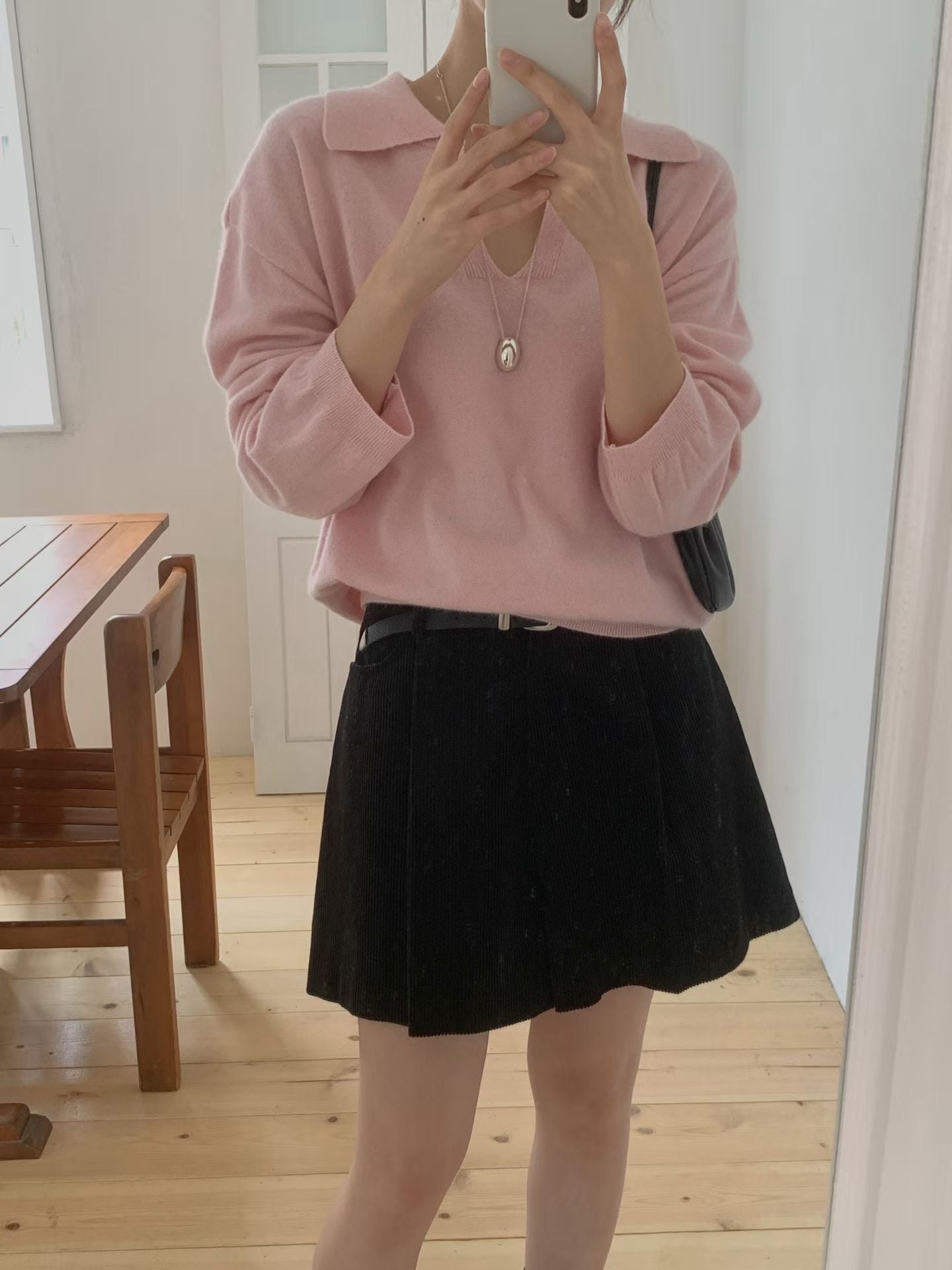 ♡氣質Ｖ翻領毛衣♡ (C251030)