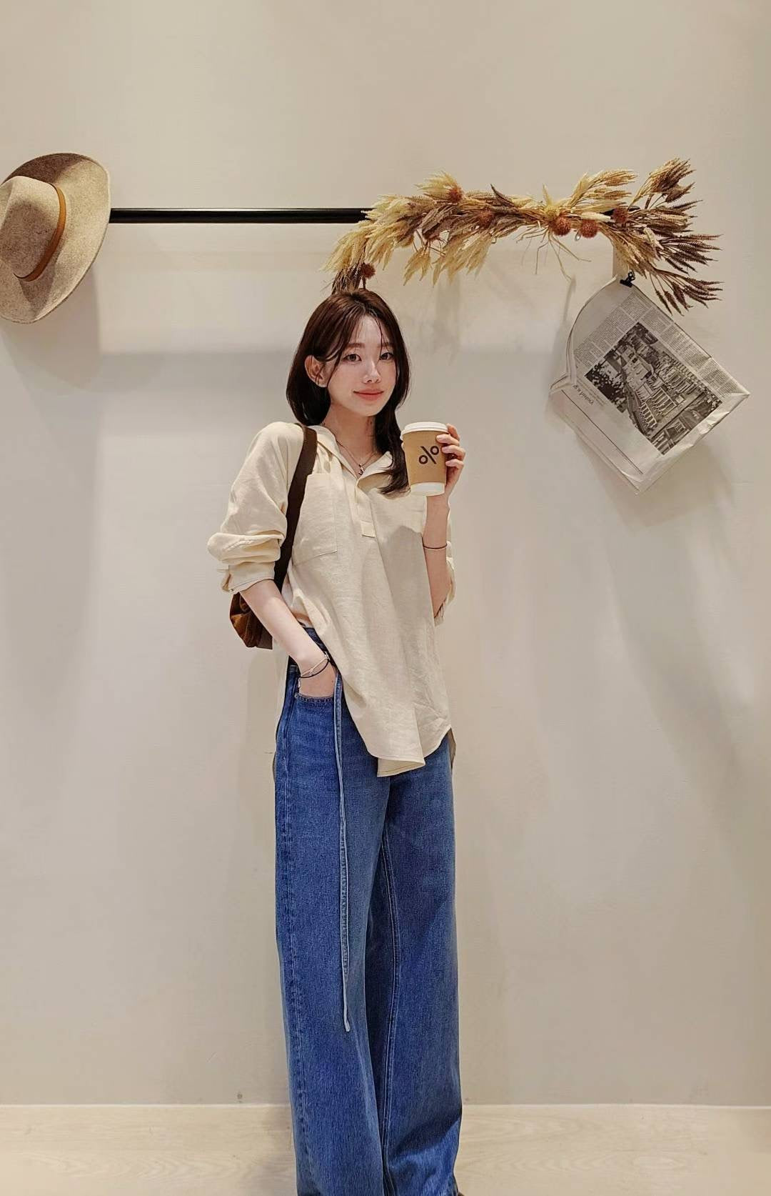 ♡Oni家♡鬆弛感男友風襯衫 (C251142)