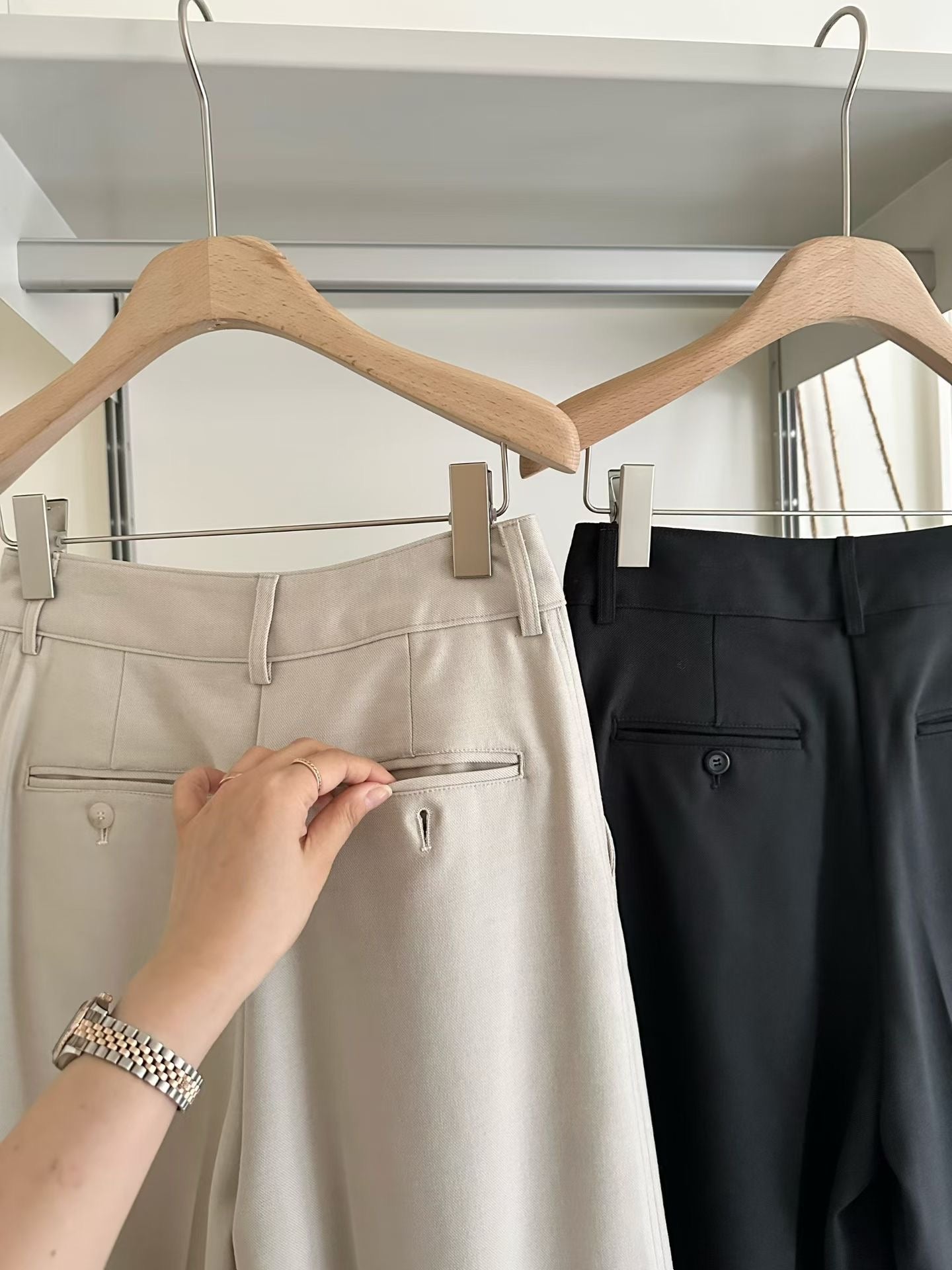 ♡絕佳版型百搭西裝寬褲♡ (C251123)