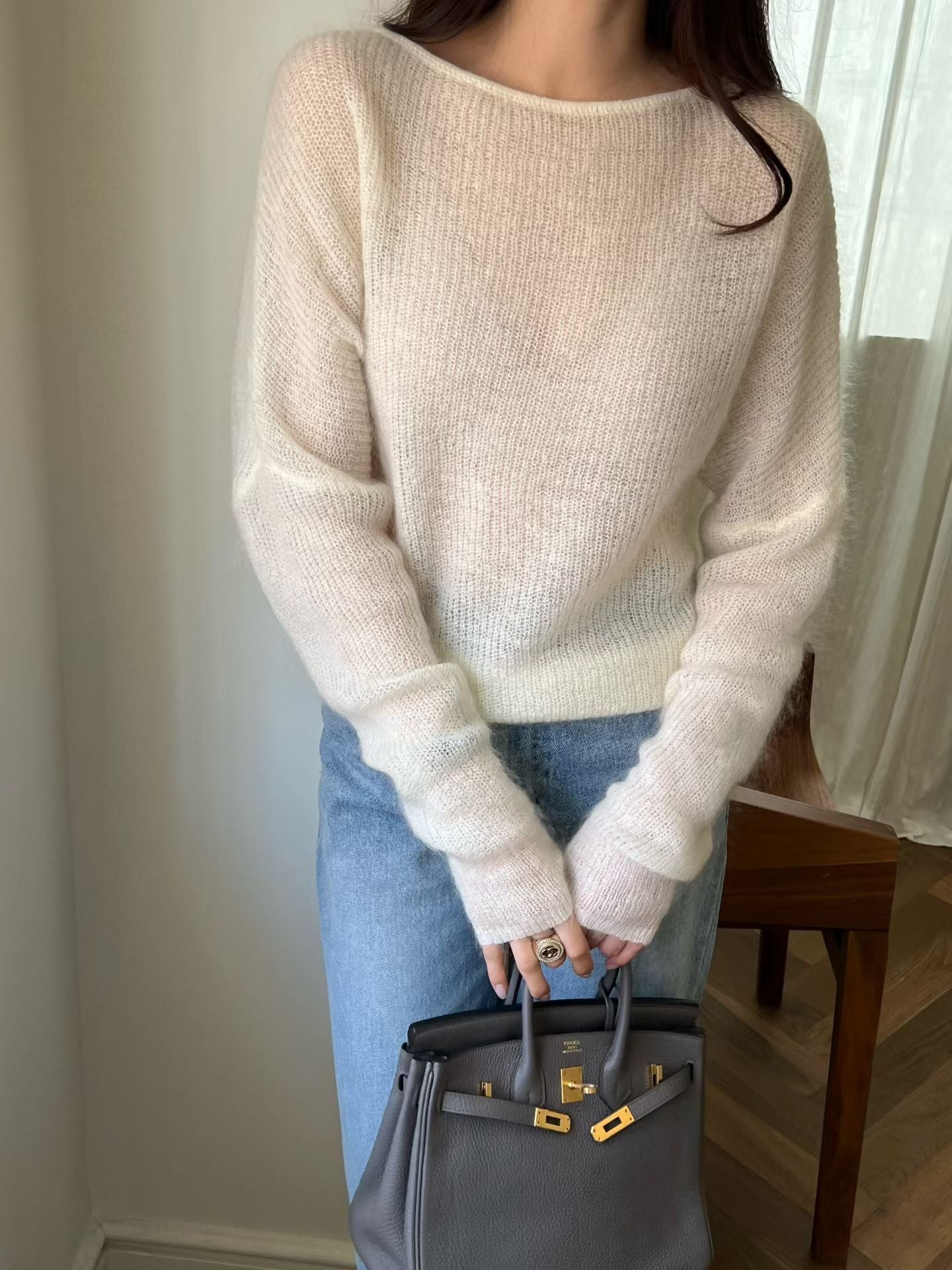 ♡簡約優雅羊毛針織衣♡ (C251046)