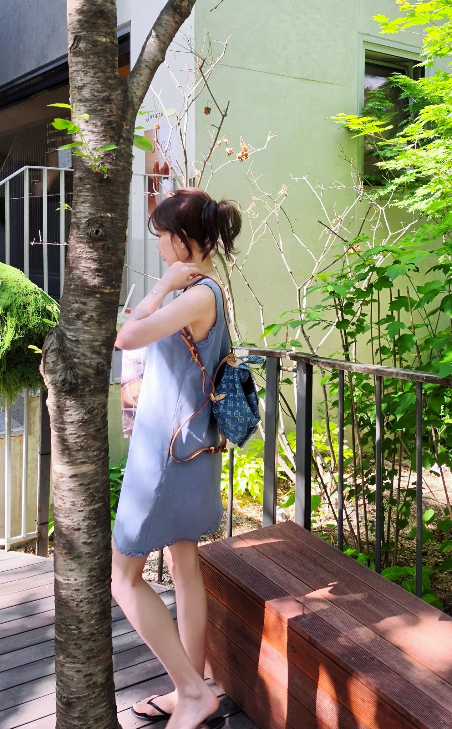 ♡Oni家♡俐落極簡風短洋裝  (C260608)