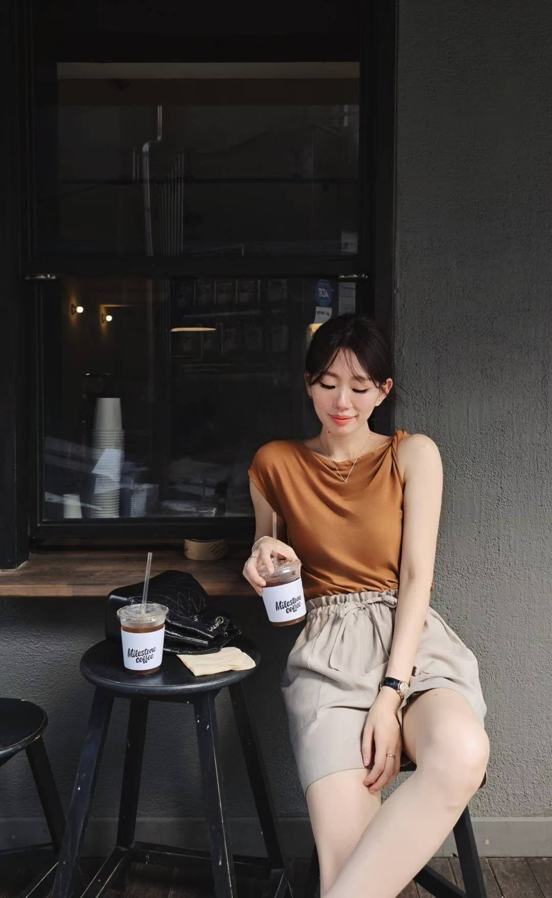 ♡Oni家♡秋季必備百搭的口袋短褲 (C250905)