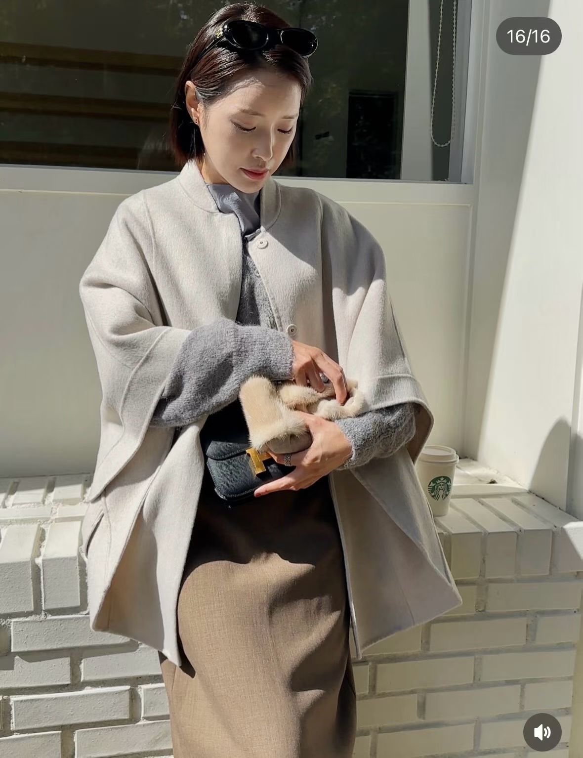 ♡奢華高級『手工』披風外套♡ (C251010)