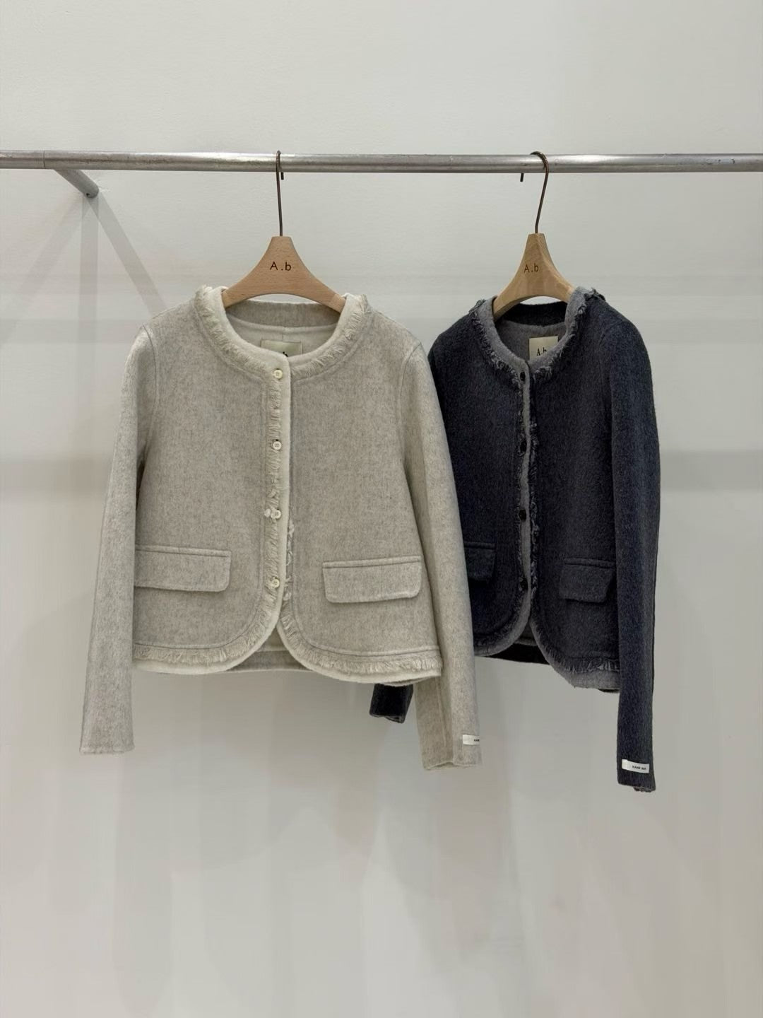 ♡法式雅緻小香流蘇邊外套♡ (C251159)