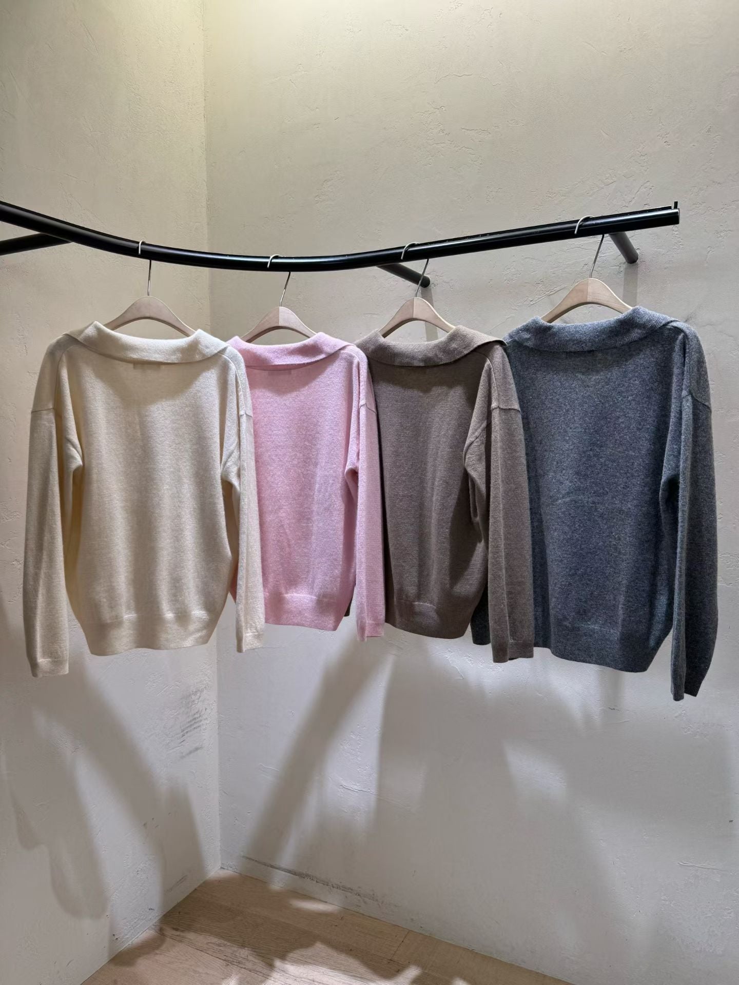 ♡氣質Ｖ翻領毛衣♡ (C251030)