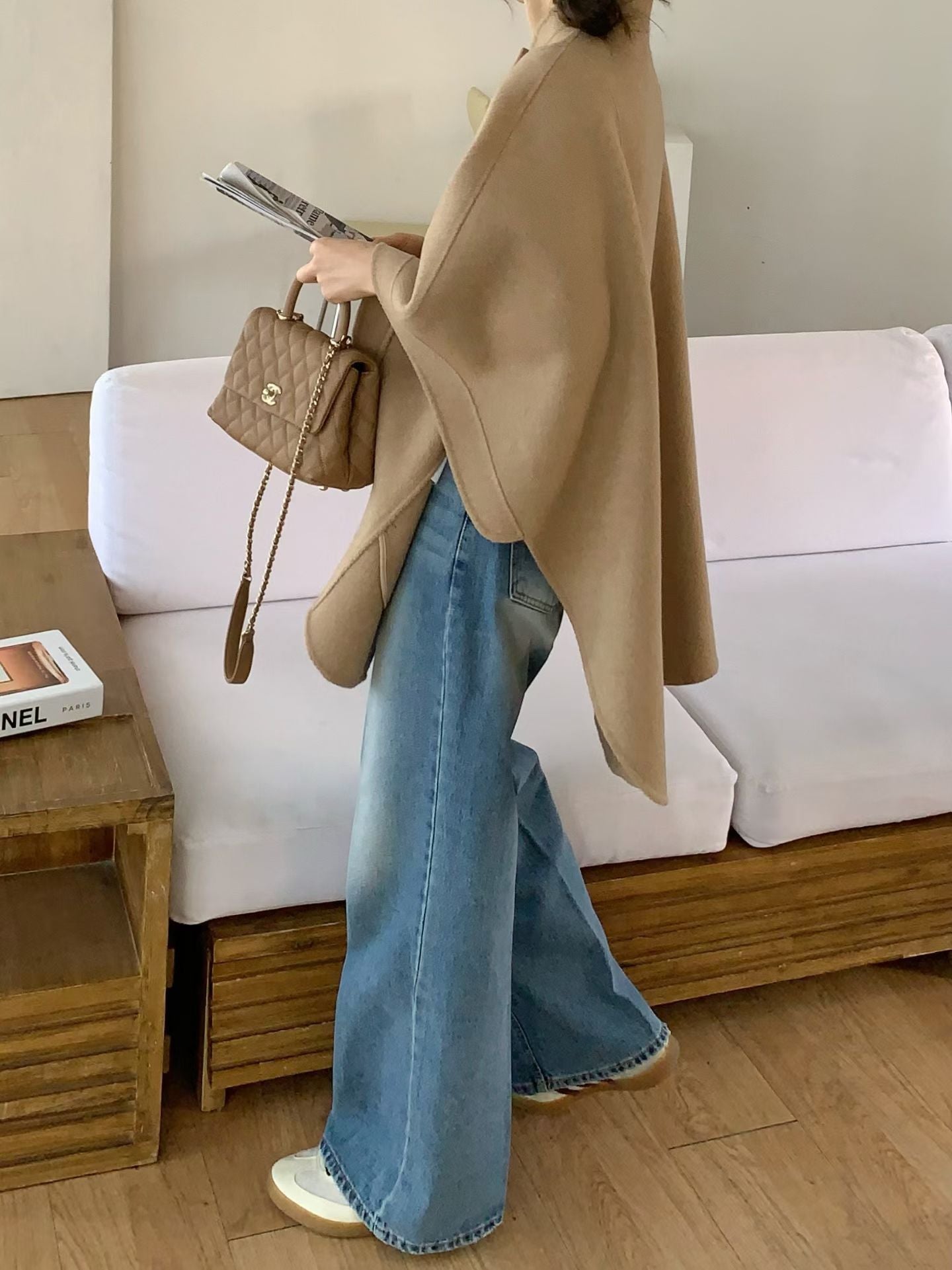 ♡奢華高級『手工』披風外套♡ (C251010)