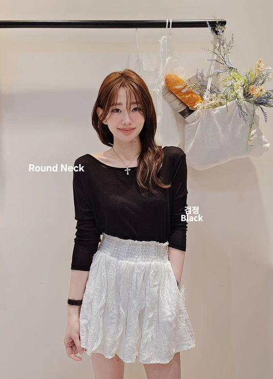 ♡Oni家♡Miu里Miu氣的層次小褲裙 (C260468)