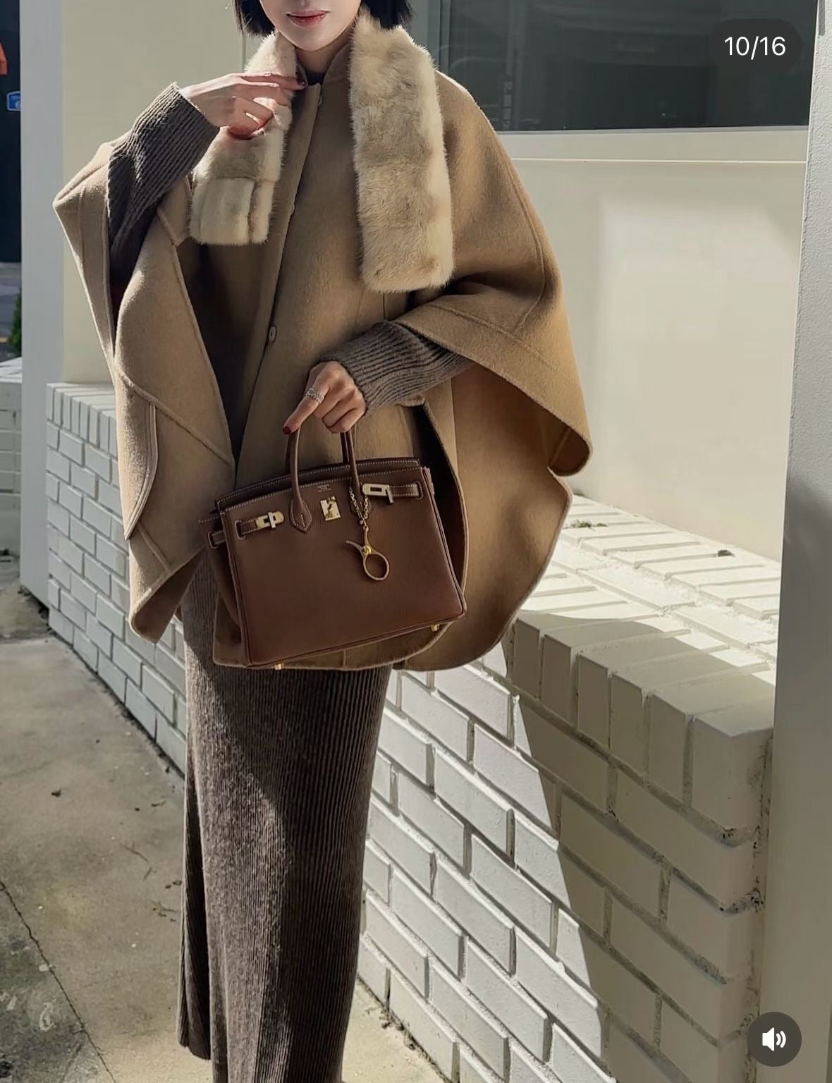 ♡奢華高級『手工』披風外套♡ (C251010)