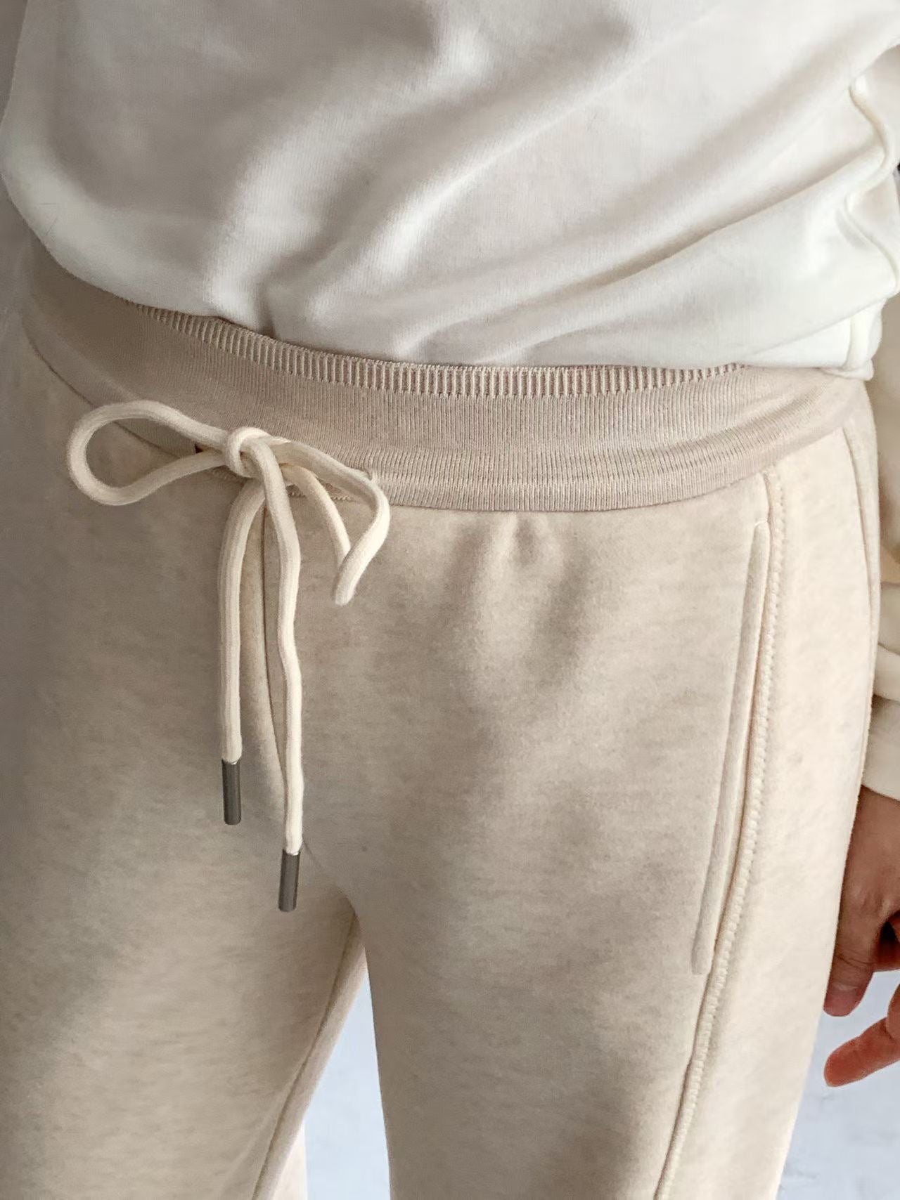 ♡柔暖刷絨修身喇叭褲♡ (C251276)