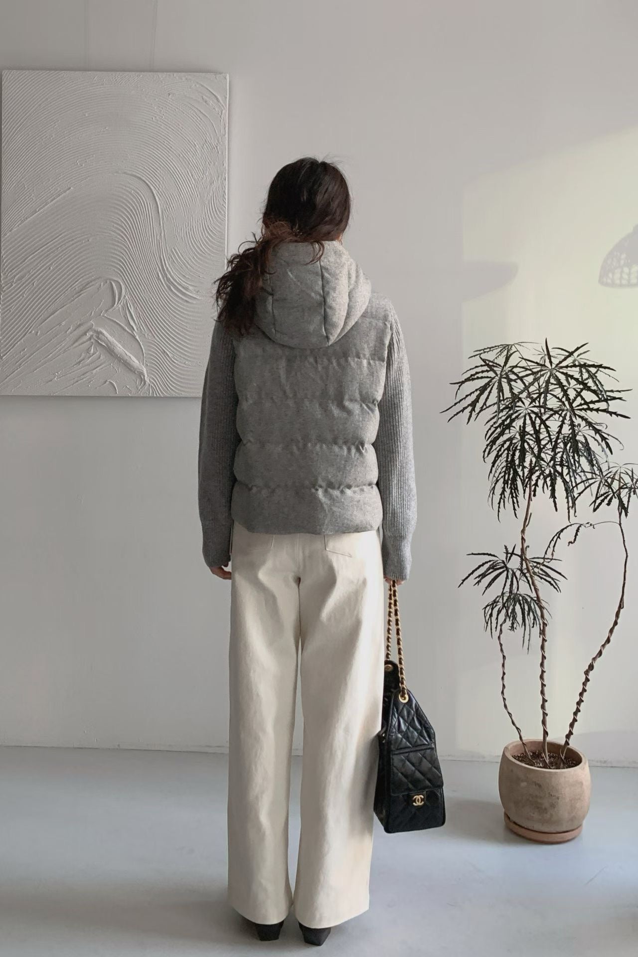 ♡保暖雙織感羽絨休閒外套♡ (C251277)