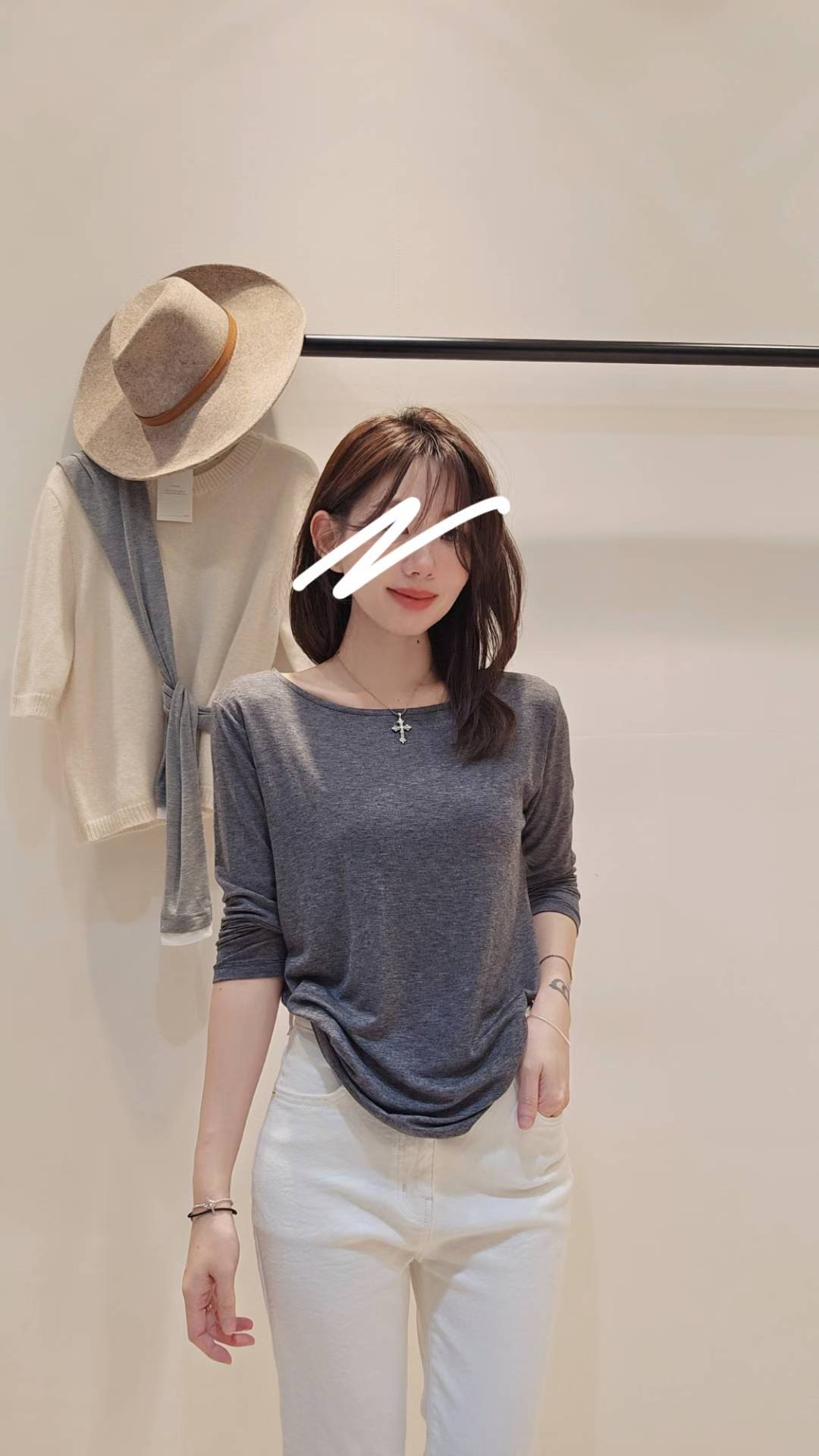 ♡Oni家♡萬能基礎天絲羊毛T (C251001)