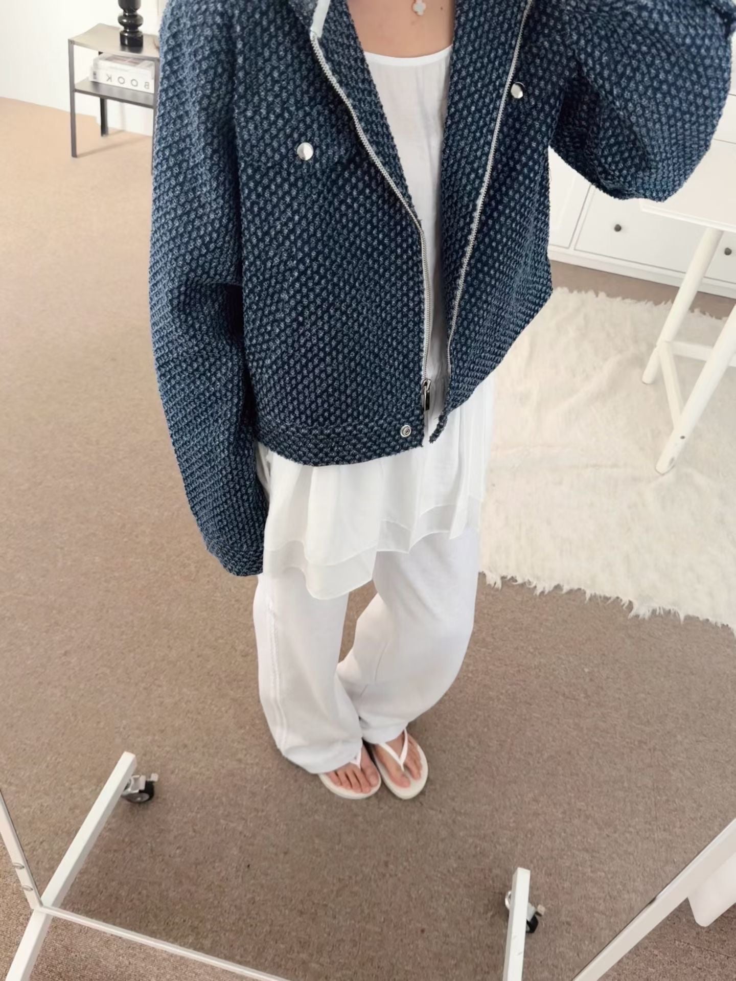 ♡小香感立體紋理外套♡ (C260314)