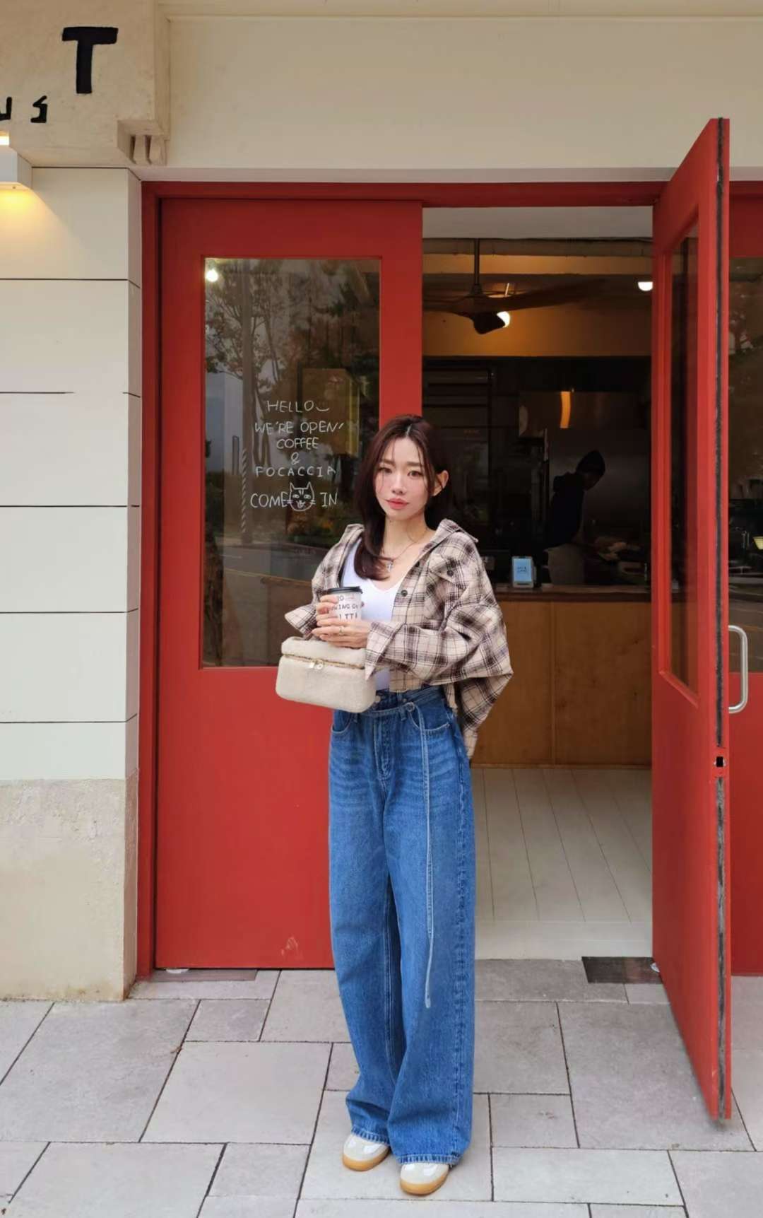 ♡Oni家♡時髦英倫風格紋襯衫 (C251153)