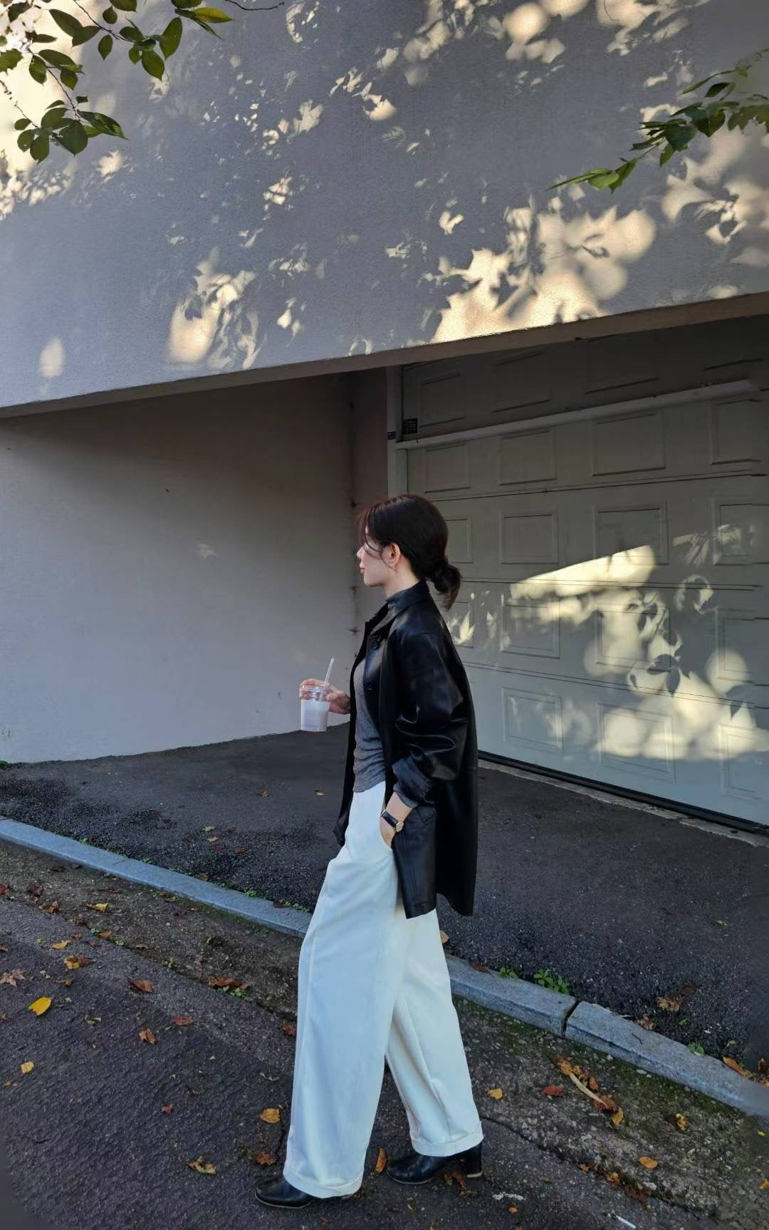 ♡Oni家♡時髦的繭型休閒長褲 (C251143)