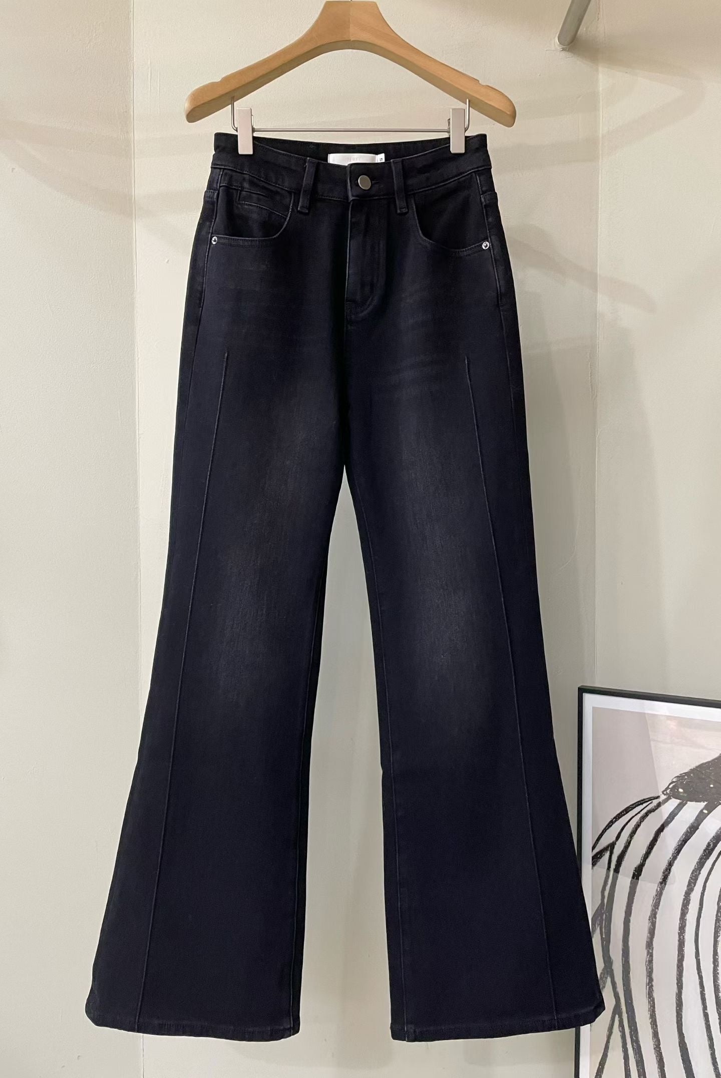 ♡激瘦長腿刷絨牛仔褲♡ (C251109)