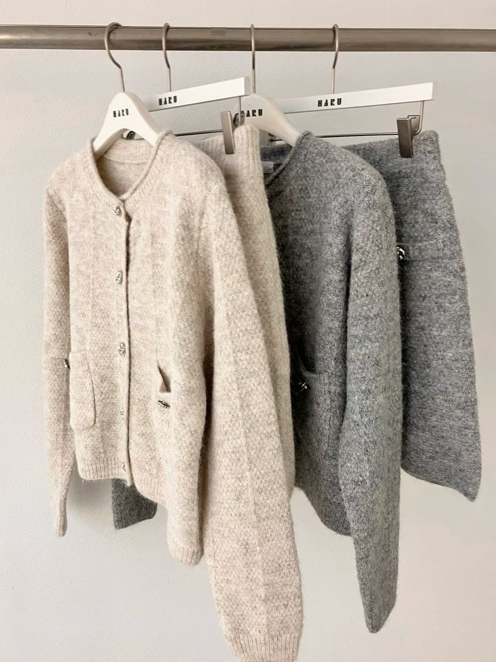 ♡典雅氣質編織兩件式套裝♡ (C251245)