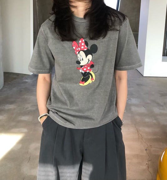 ♡Disney授權甜感米妮休閒純棉T♡ (C260528)