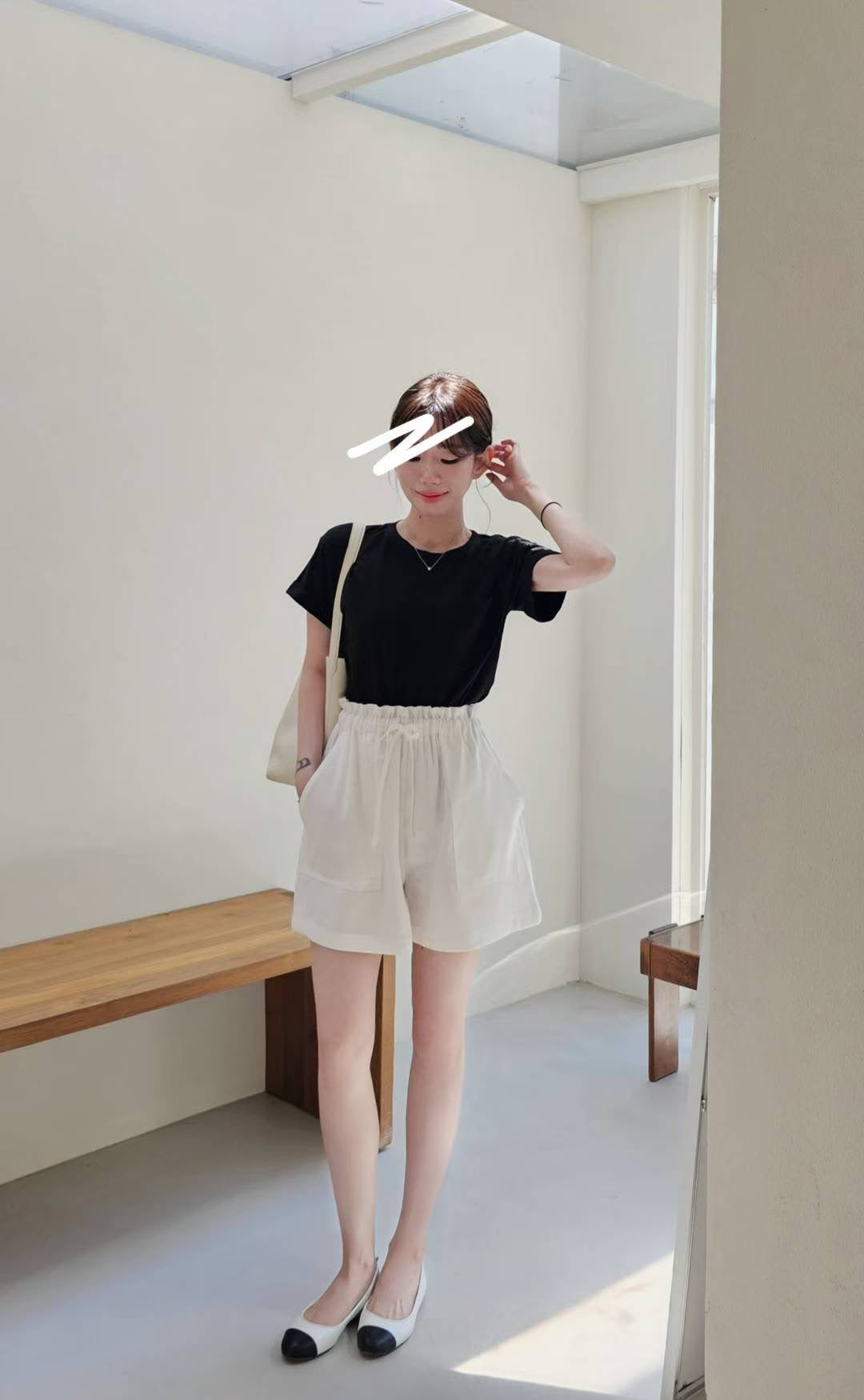 ♡Oni家♡秋季必備百搭的口袋短褲 (C250905)