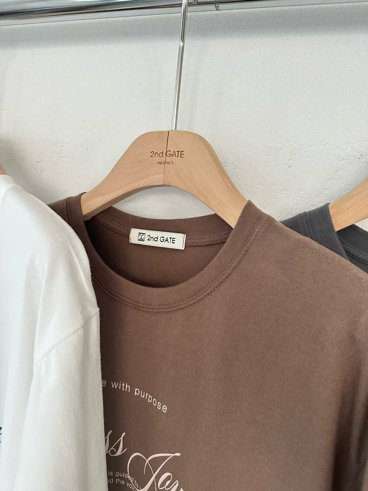 ♡Timeless Journey純棉印花T♡ (C251114)