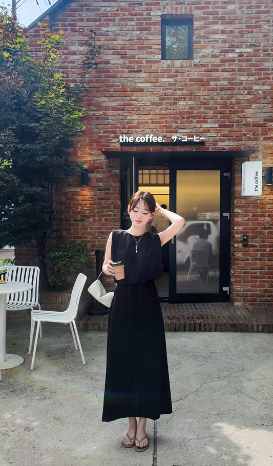 ♡Oni家♡立體剪裁背心長洋裝 (C251002)