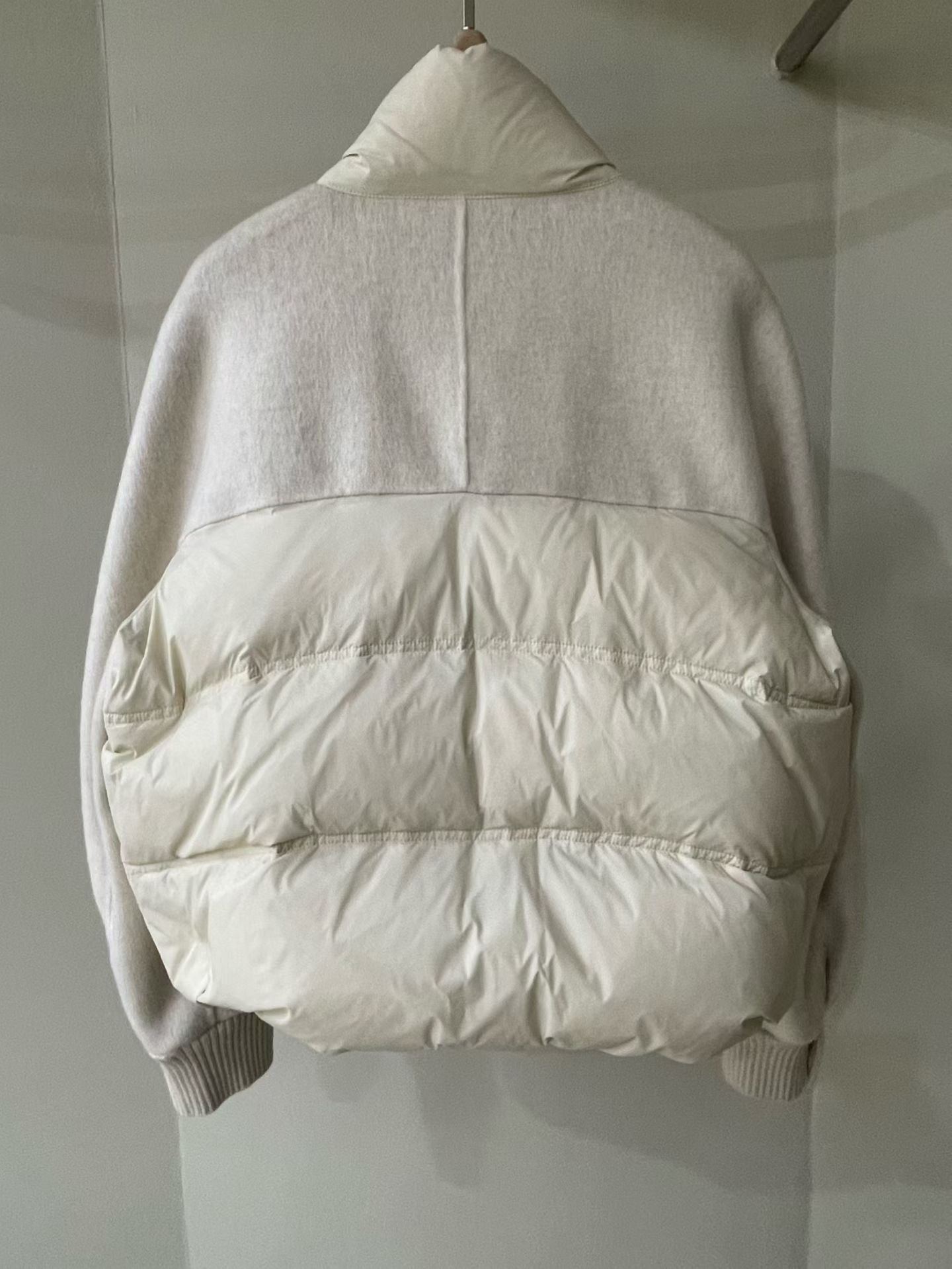 ♡質感異材質立領外套♡ (C251208)