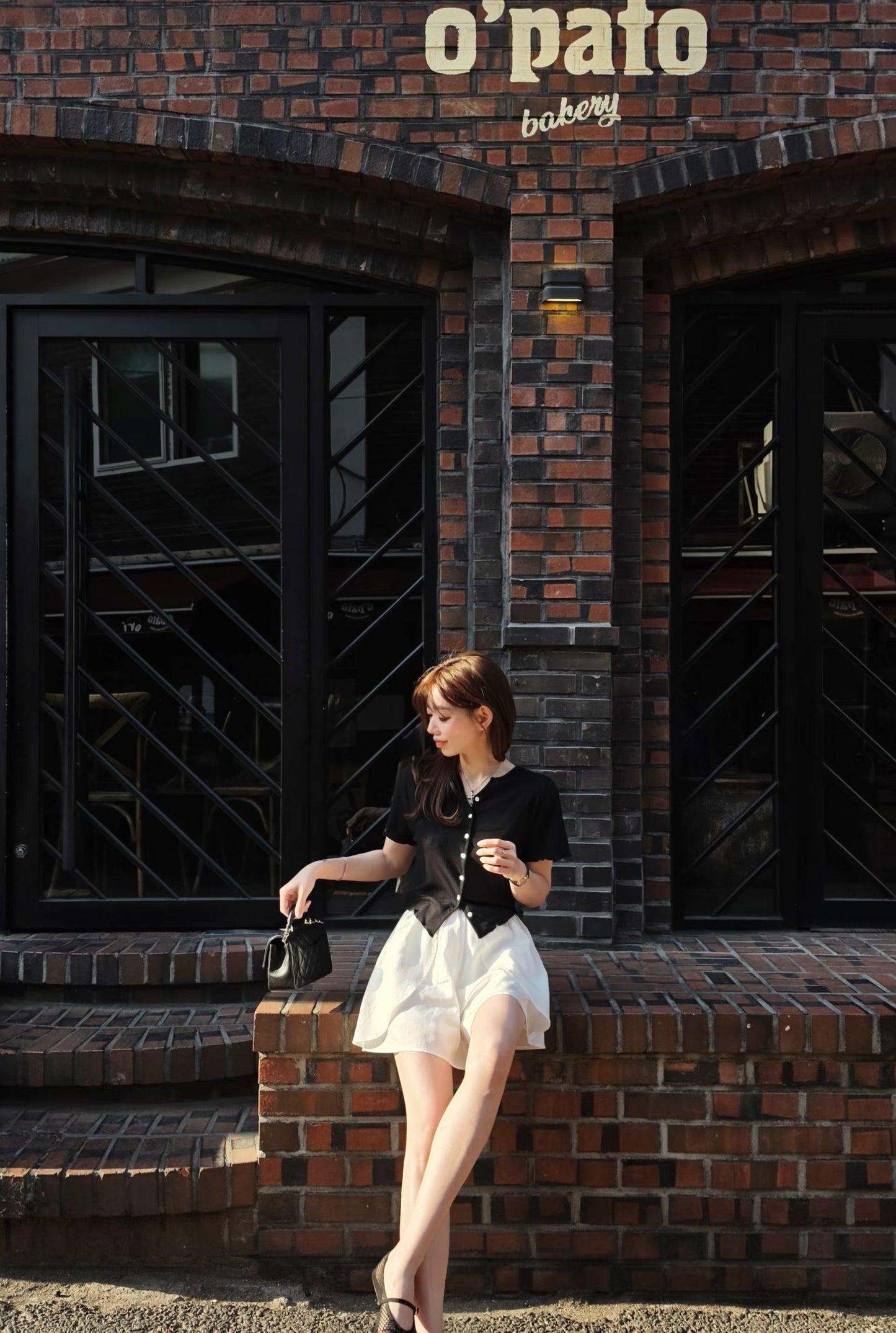 ♡Oni家♡韓妞風格亞麻小開衫 (C260563)