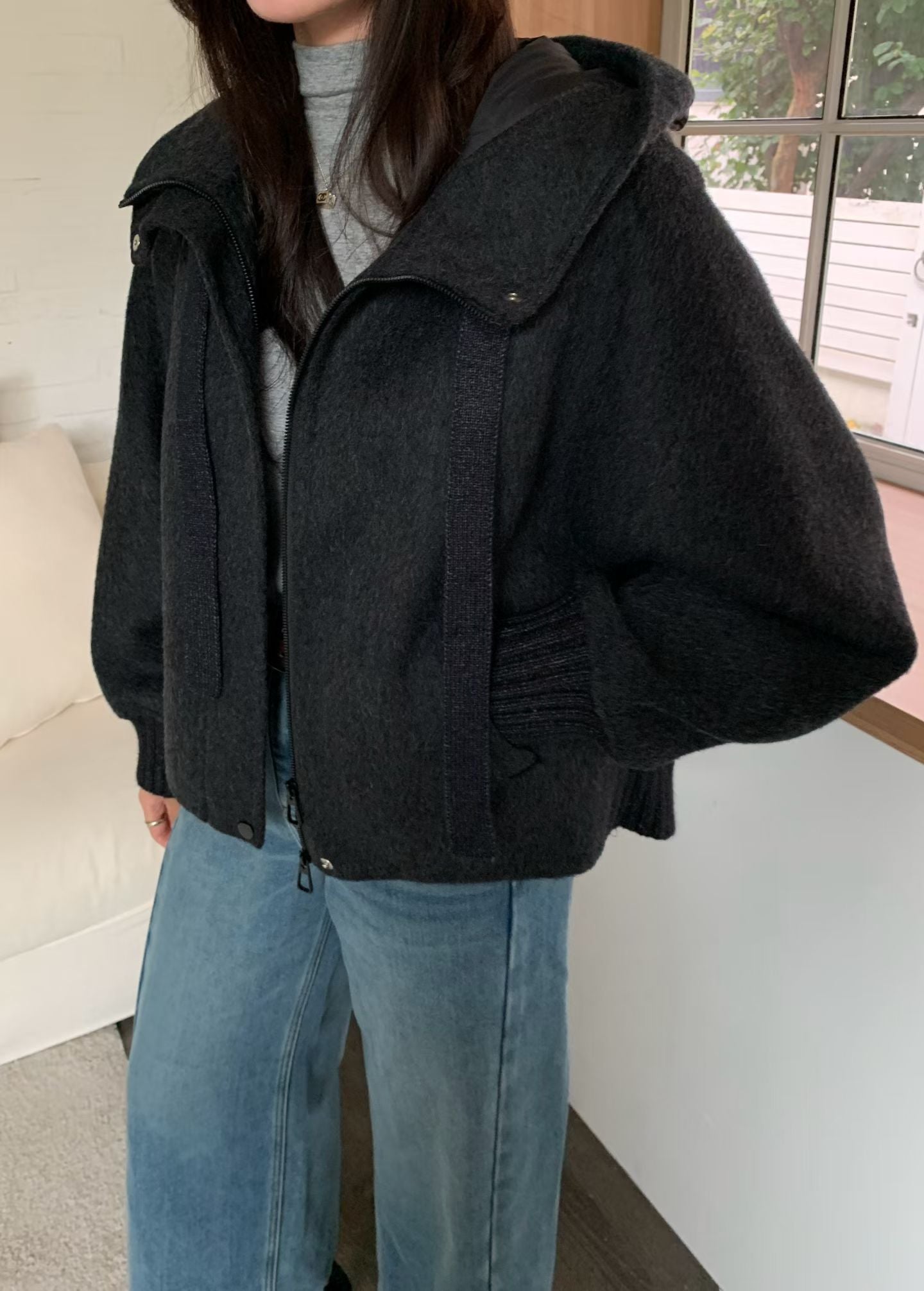 ♡質感實穿連帽外套♡ (C251106)
