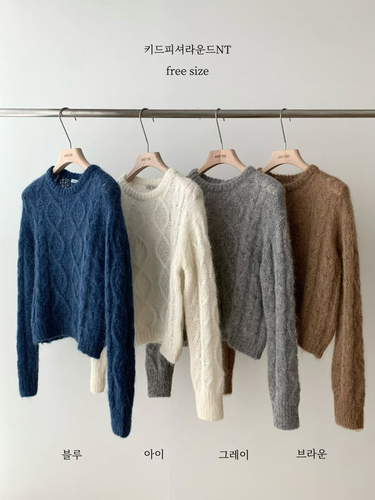 ♡質感立體麻花編織毛衣♡ (C251266)