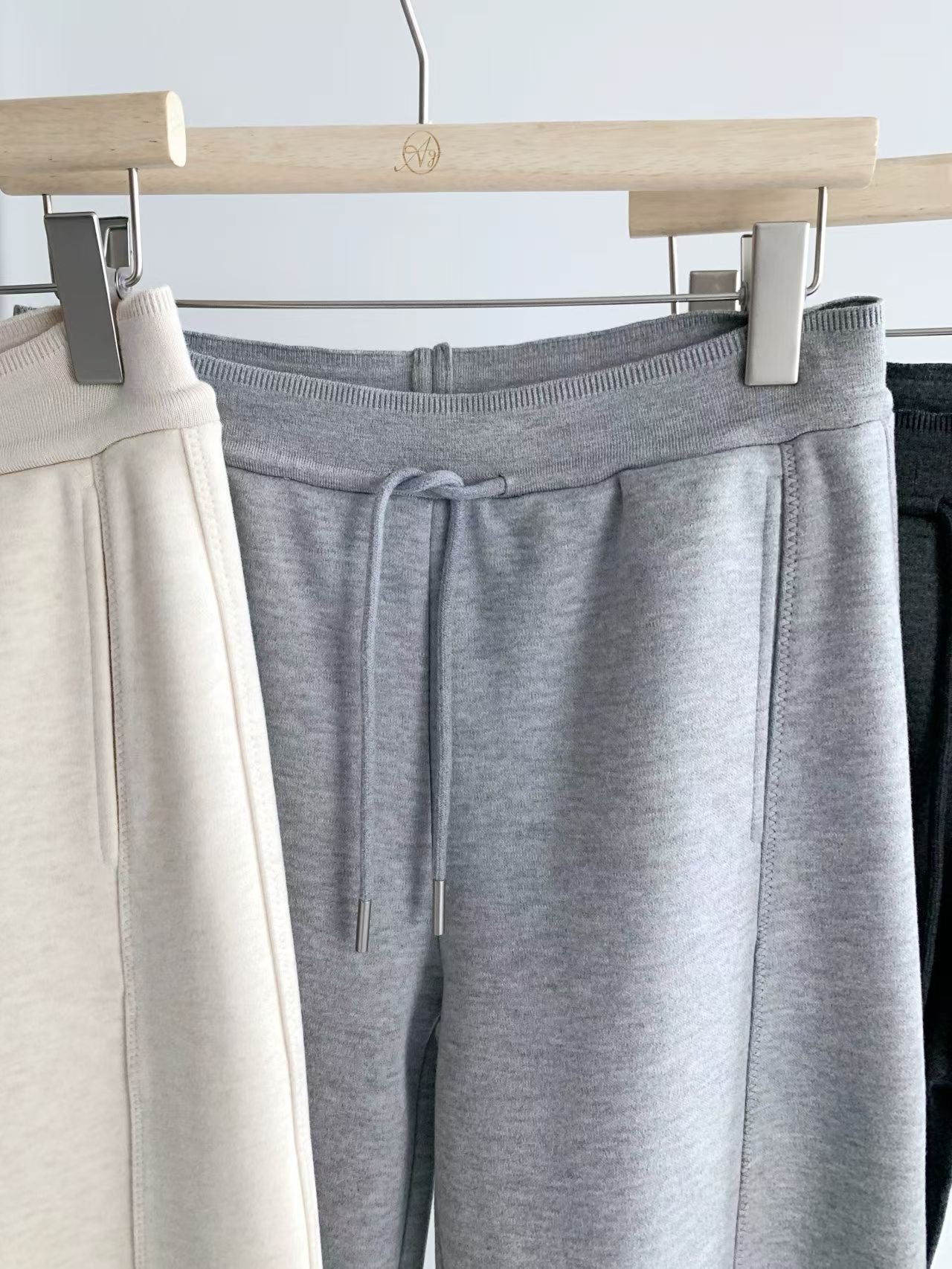 ♡柔暖刷絨修身喇叭褲♡ (C251276)