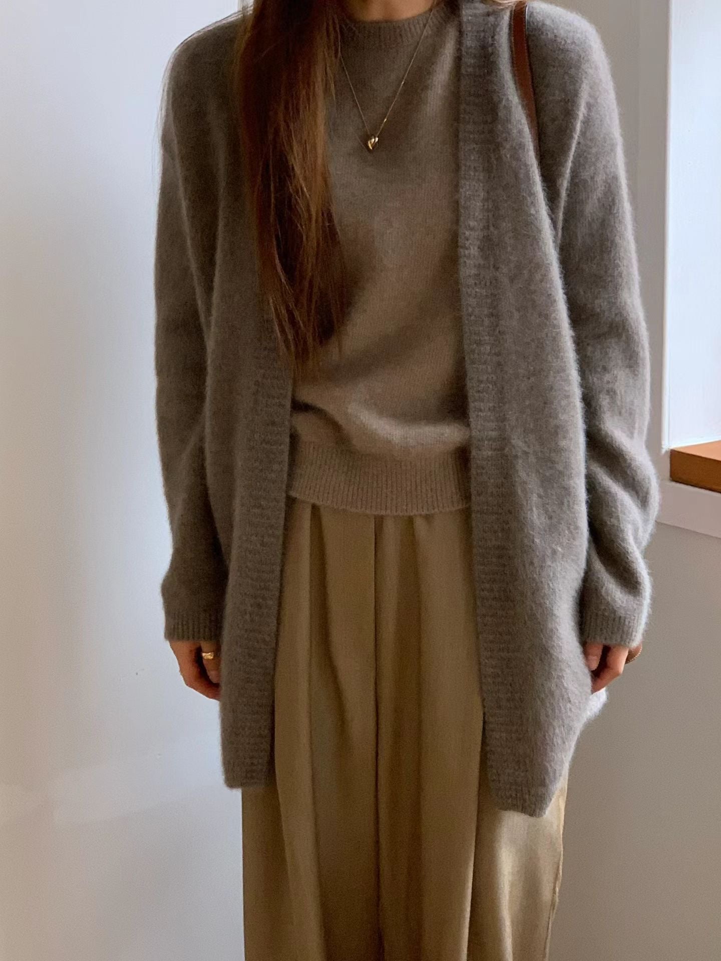 ♡氣質Oni家♡高質感氣質中長版罩衫 (C251133)