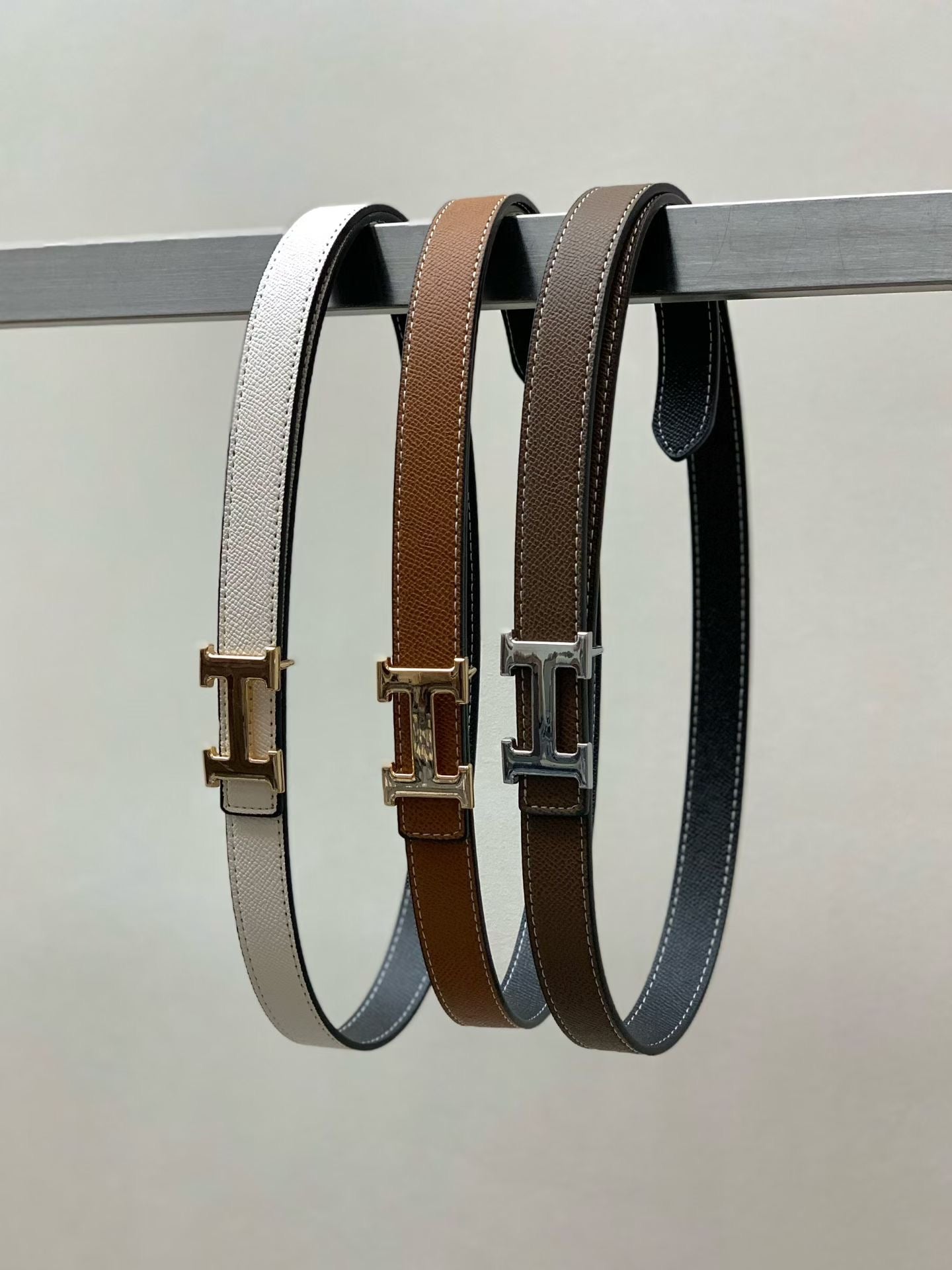 ☆質感小牛皮雙面皮帶☆ (C251016)