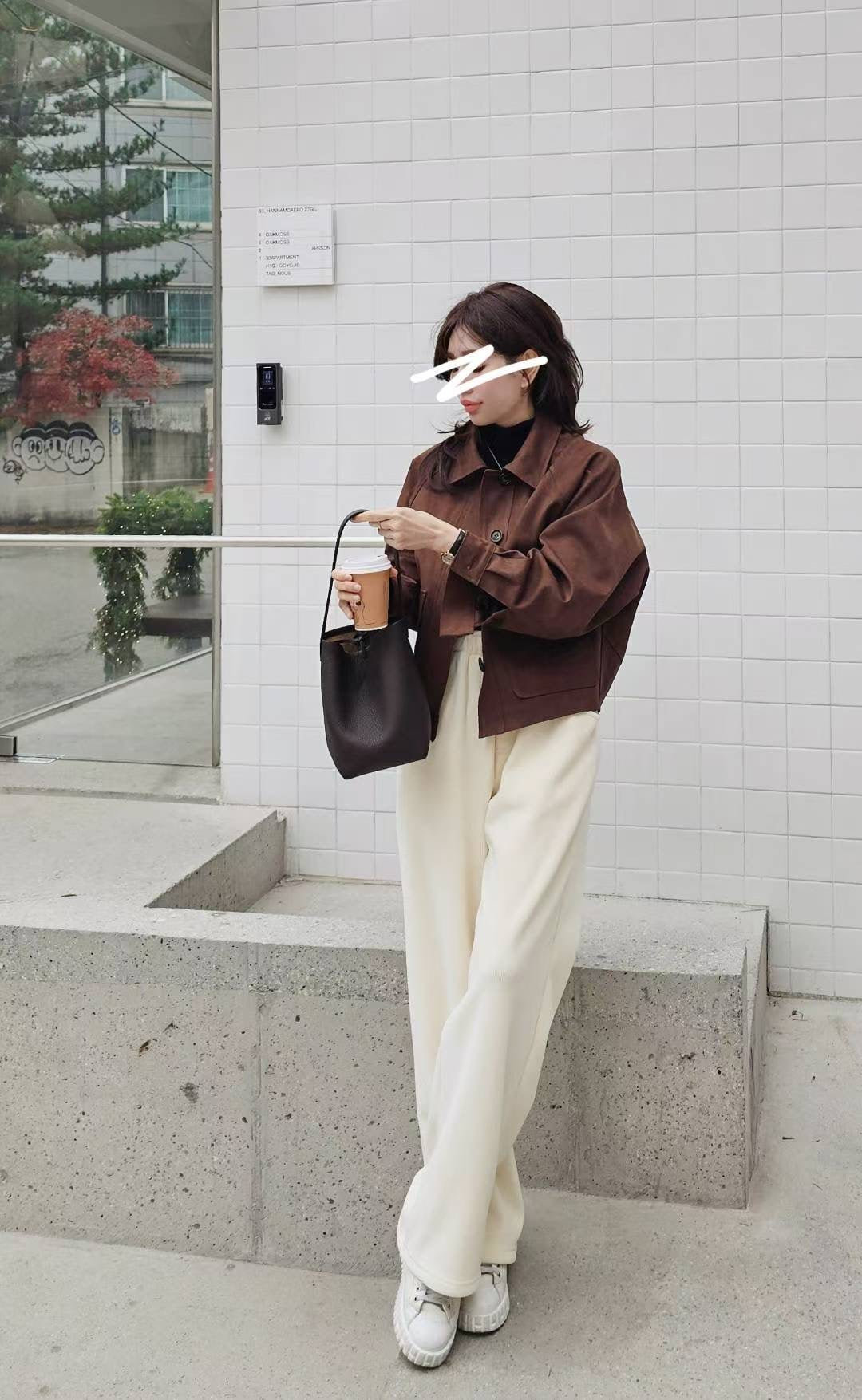 ♡Oni家♡休閒長腿加絨燈芯絨褲 (C251261)