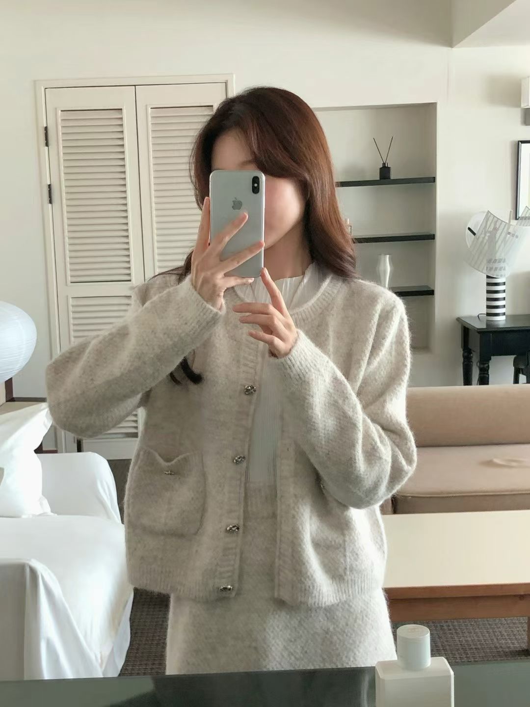 ♡典雅氣質編織兩件式套裝♡ (C251245)