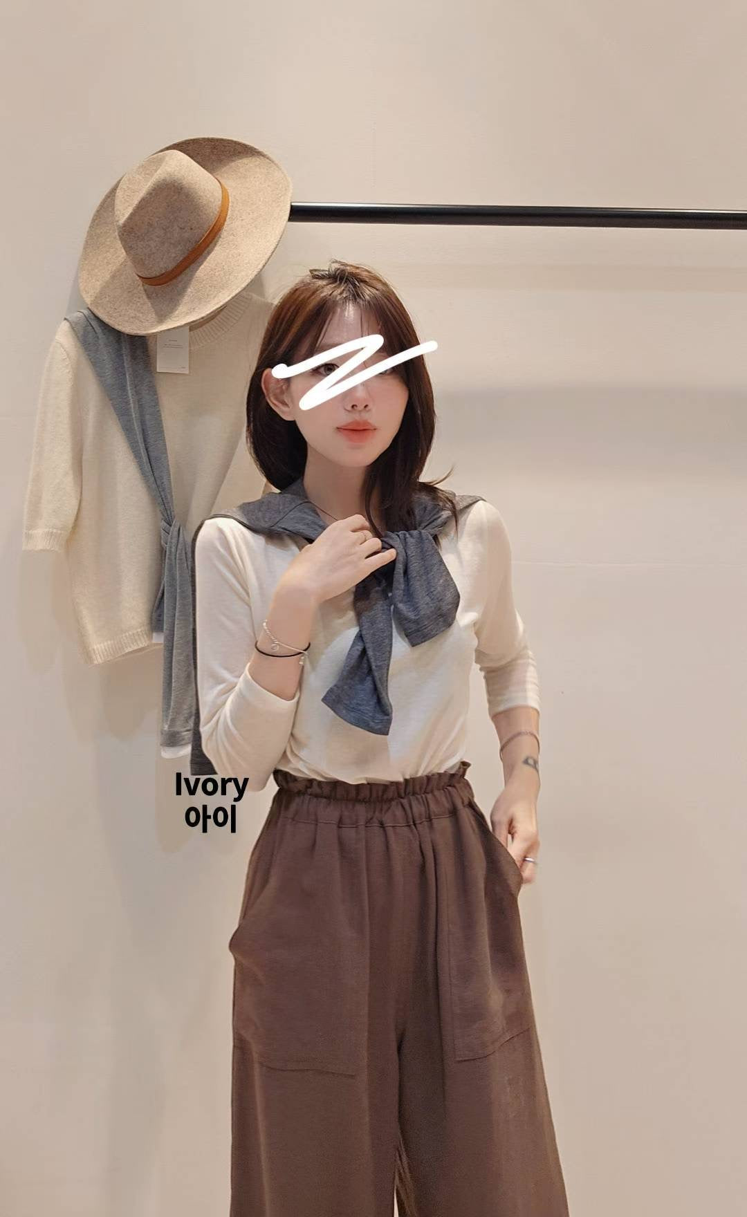 ♡Oni家♡萬能基礎天絲羊毛T (C251001)