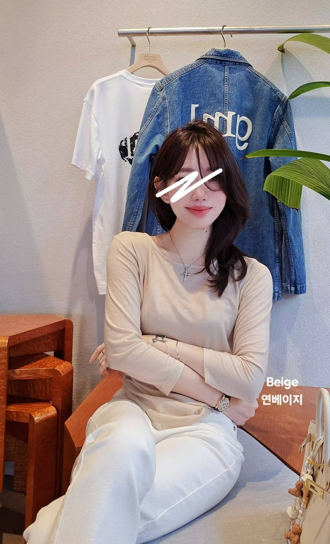 ♡Oni家♡萬能基礎天絲羊毛T (C251001)