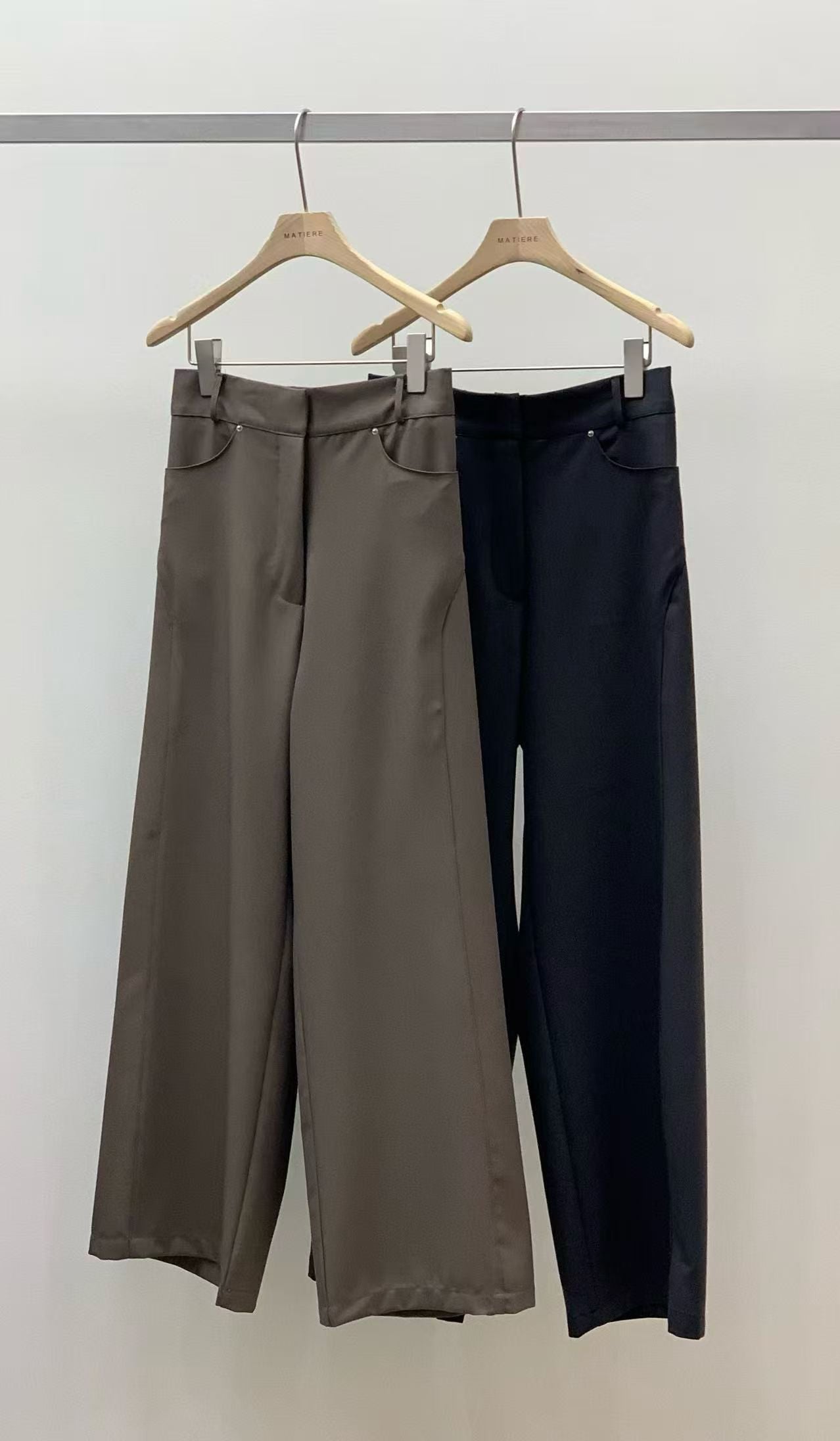 ♡熱賣推薦款~西裝牛仔設計寬褲♡ (C251039)