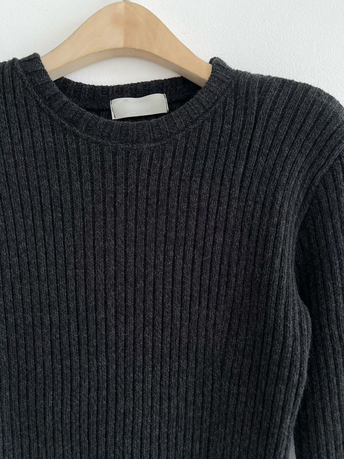 ♡百搭羅紋側開衩針織上衣♡ (C251018)