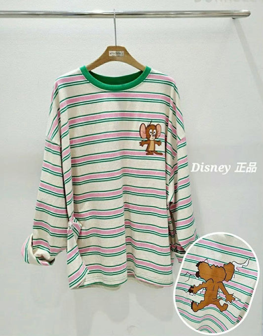 ♡Disney Jerry條紋Tee♡ (C250556)